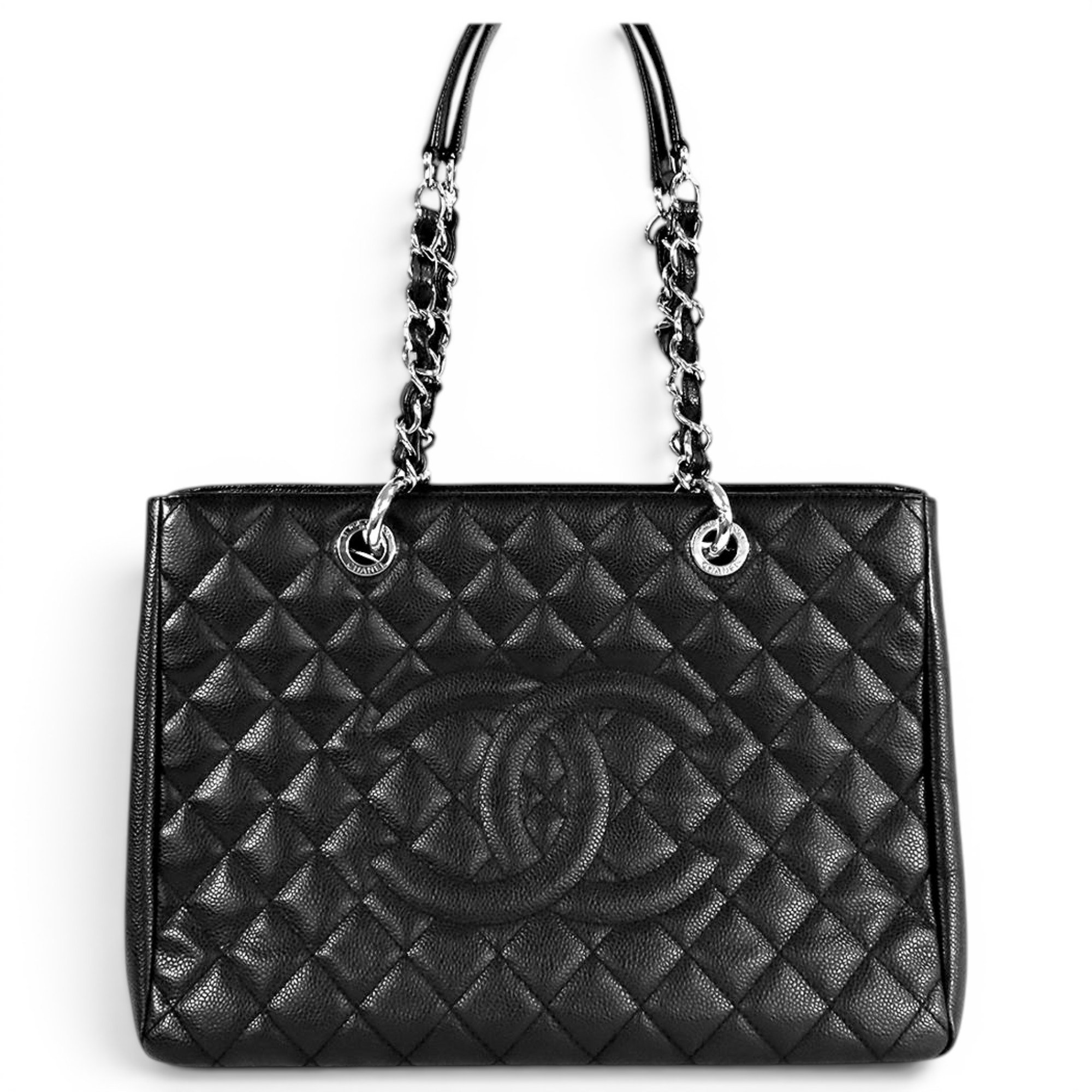 Grand shopping leather tote