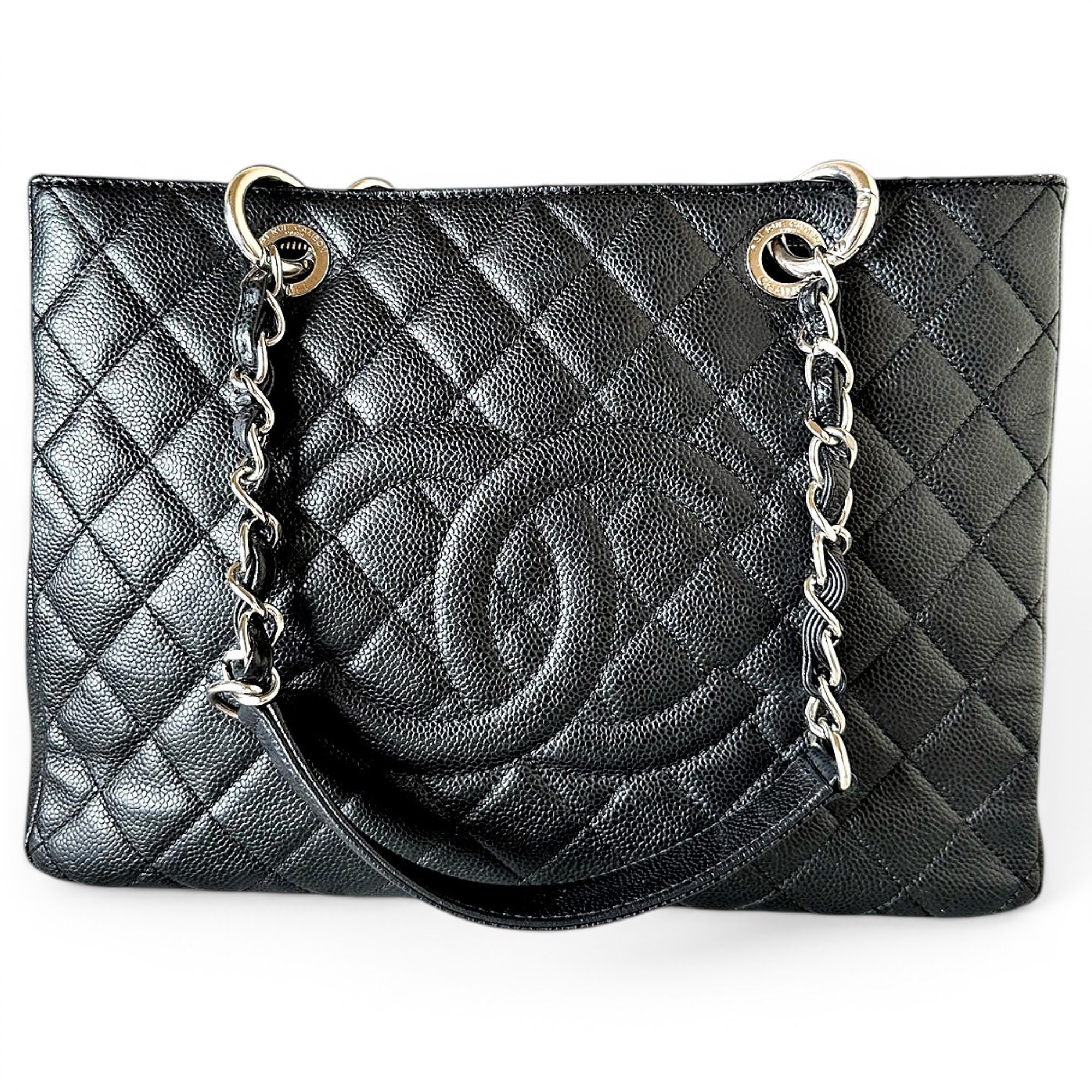 Grand shopping leather handbag