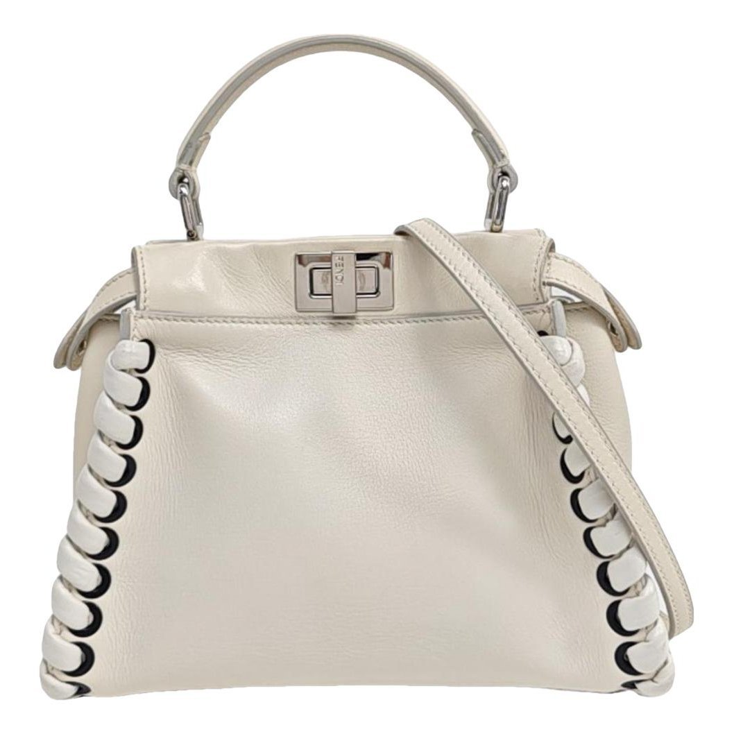 Peekaboo leather handbag