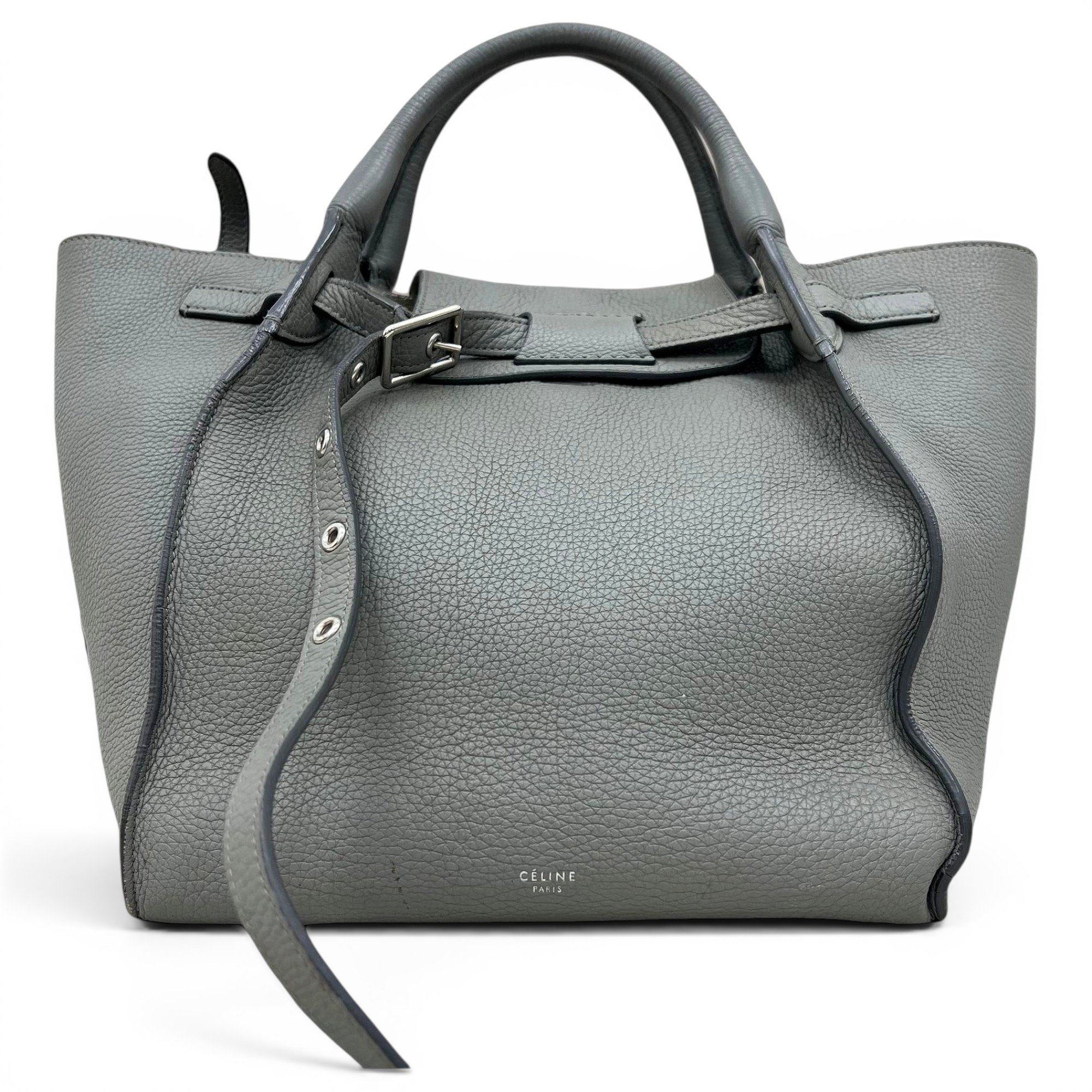 Big Bag leather handbag