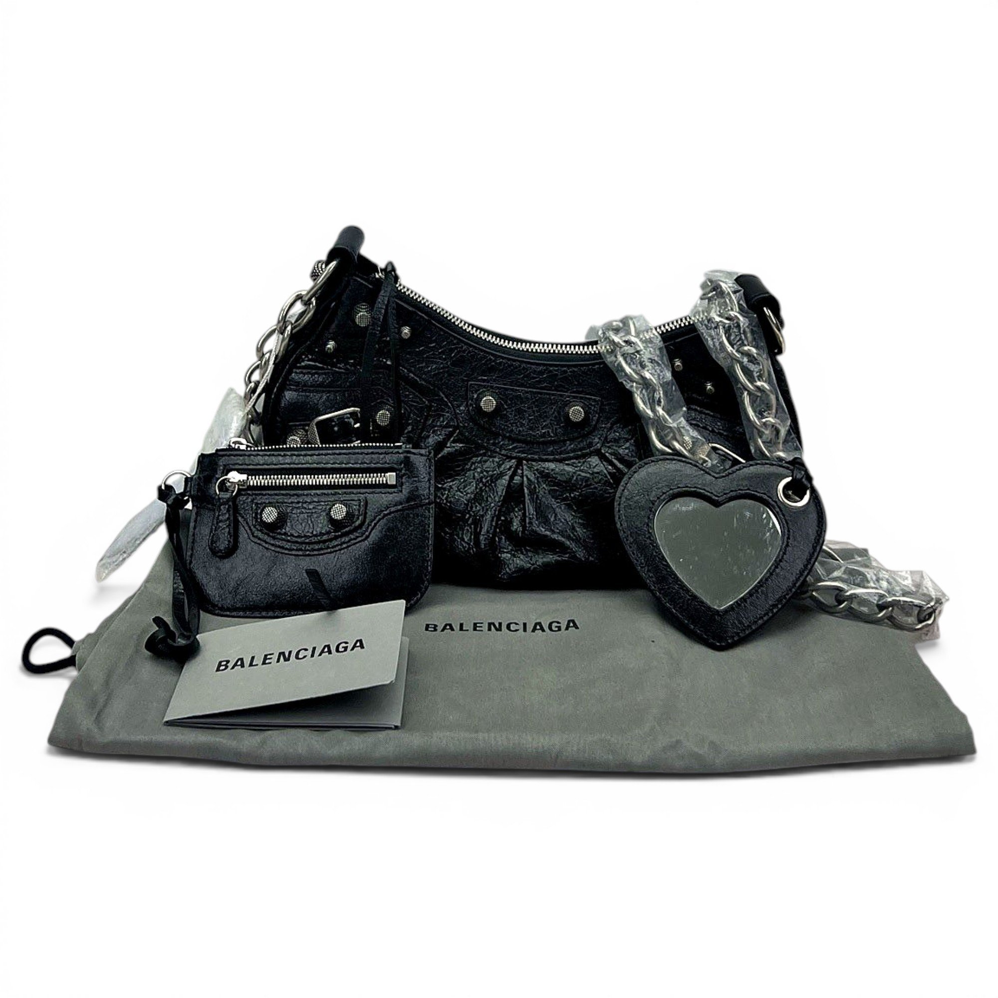 Leather handbag