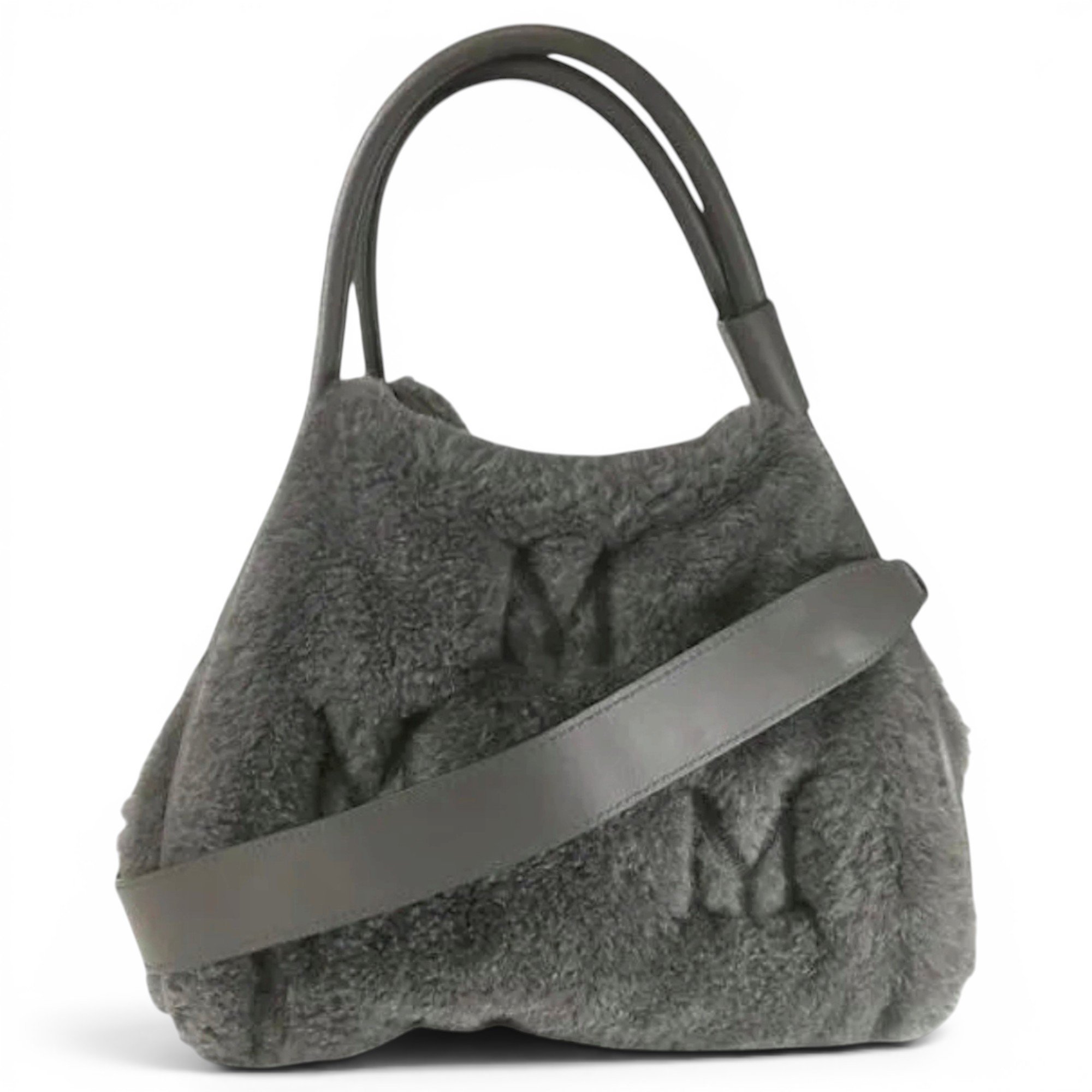 Marine silk handbag