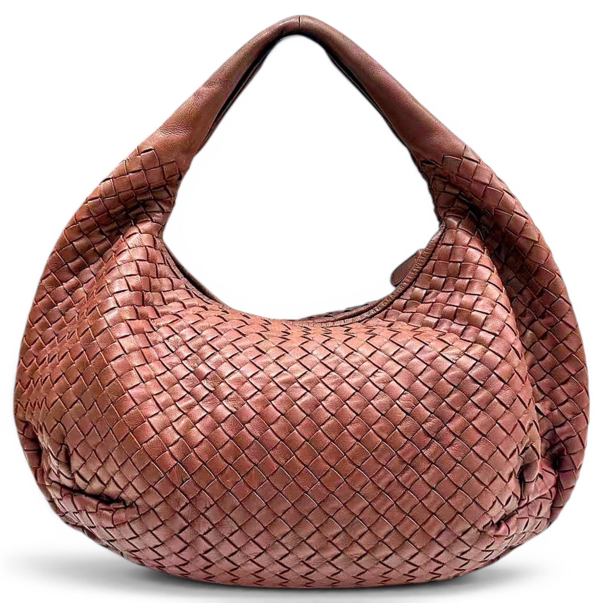 Jodie Padded leather handbag