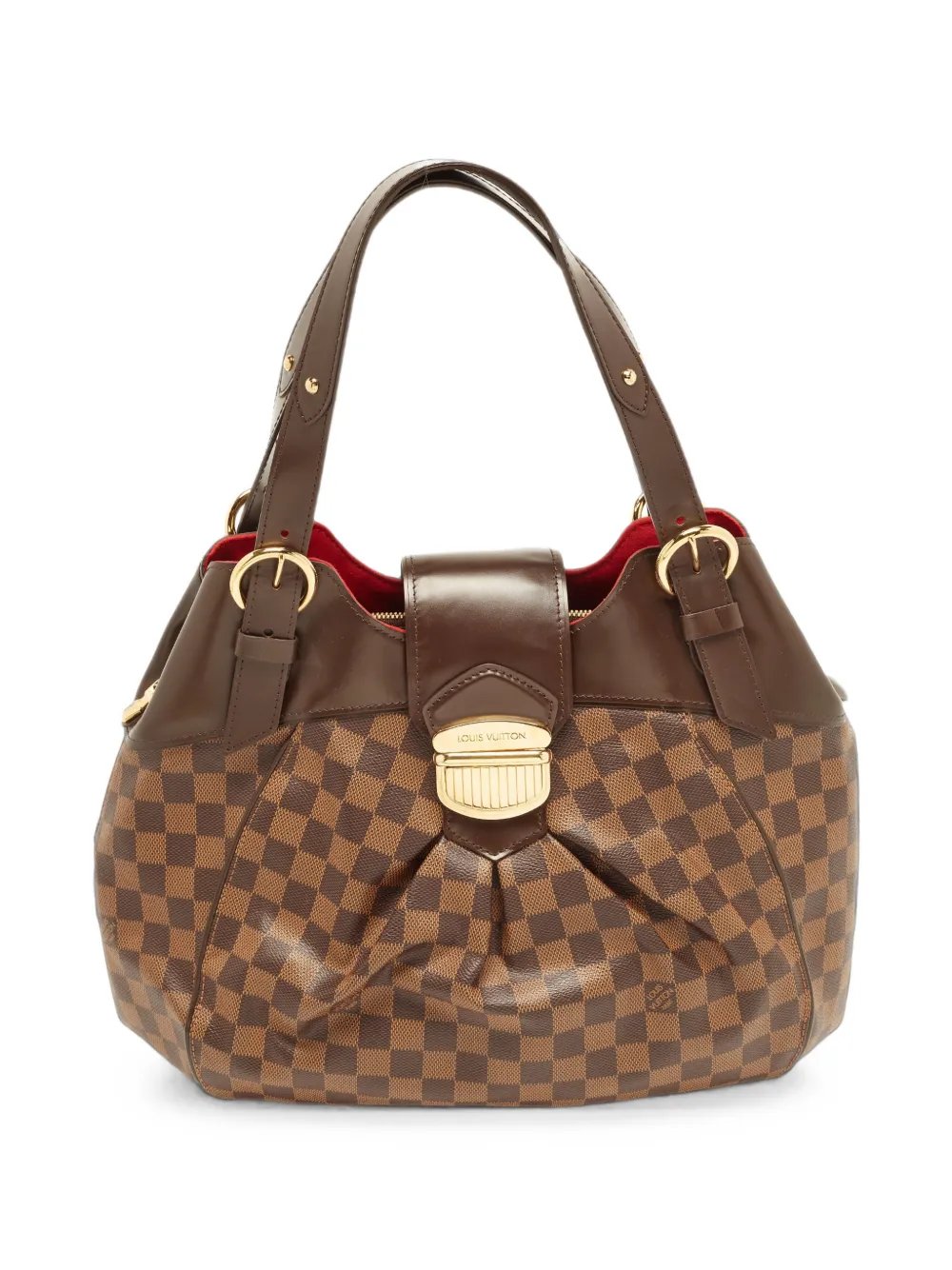 2011 medium Sistina Damier Ebene shoulder bag