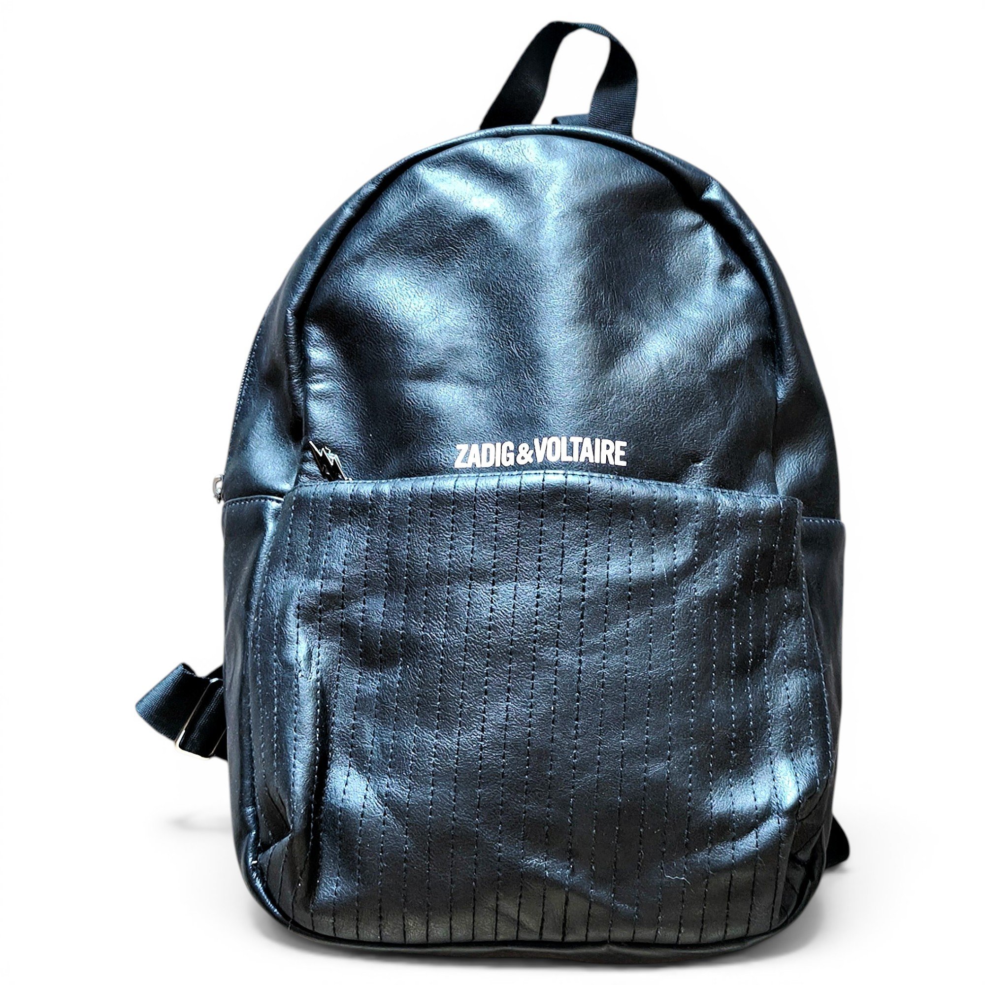 Vegan leather backpack