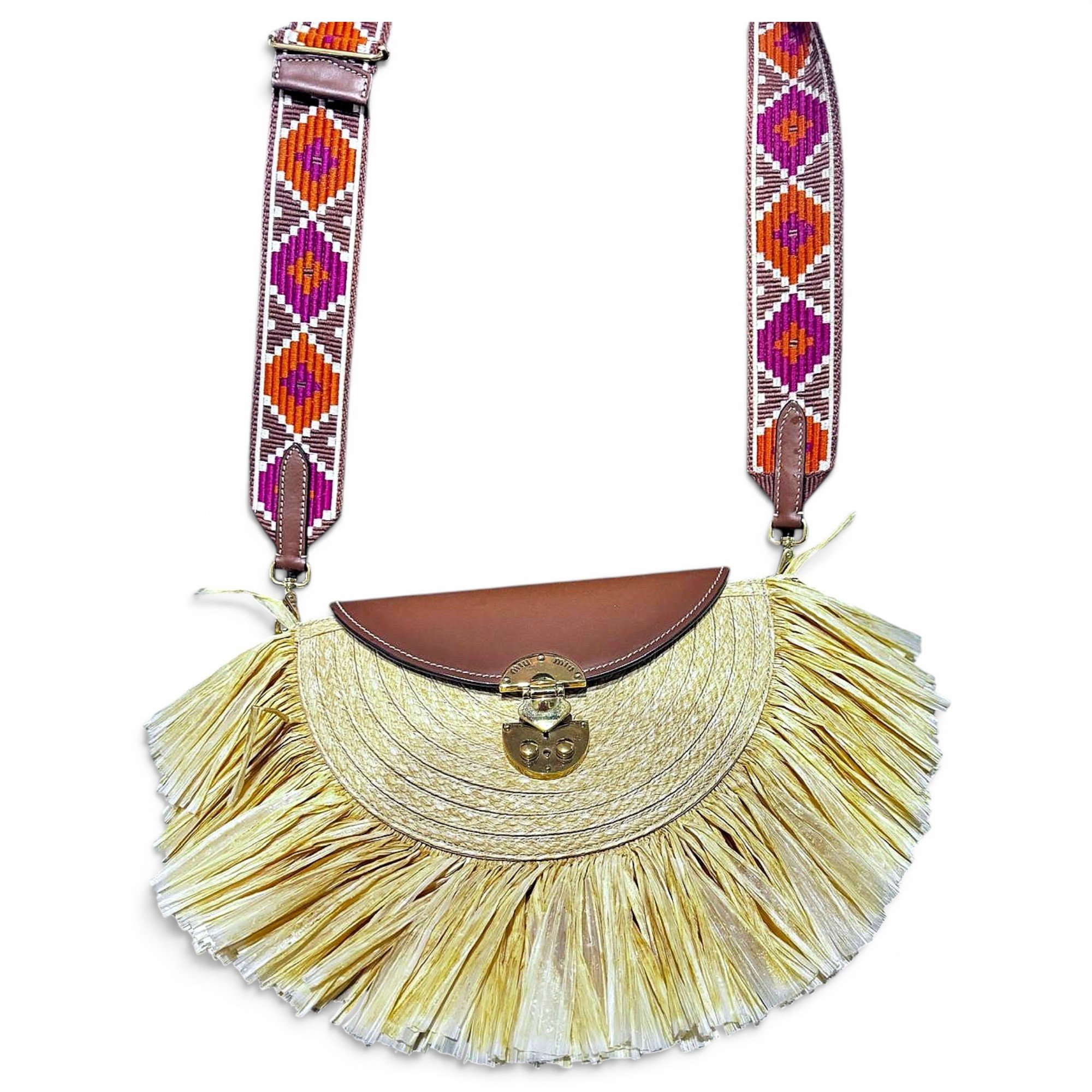 Leather handbag