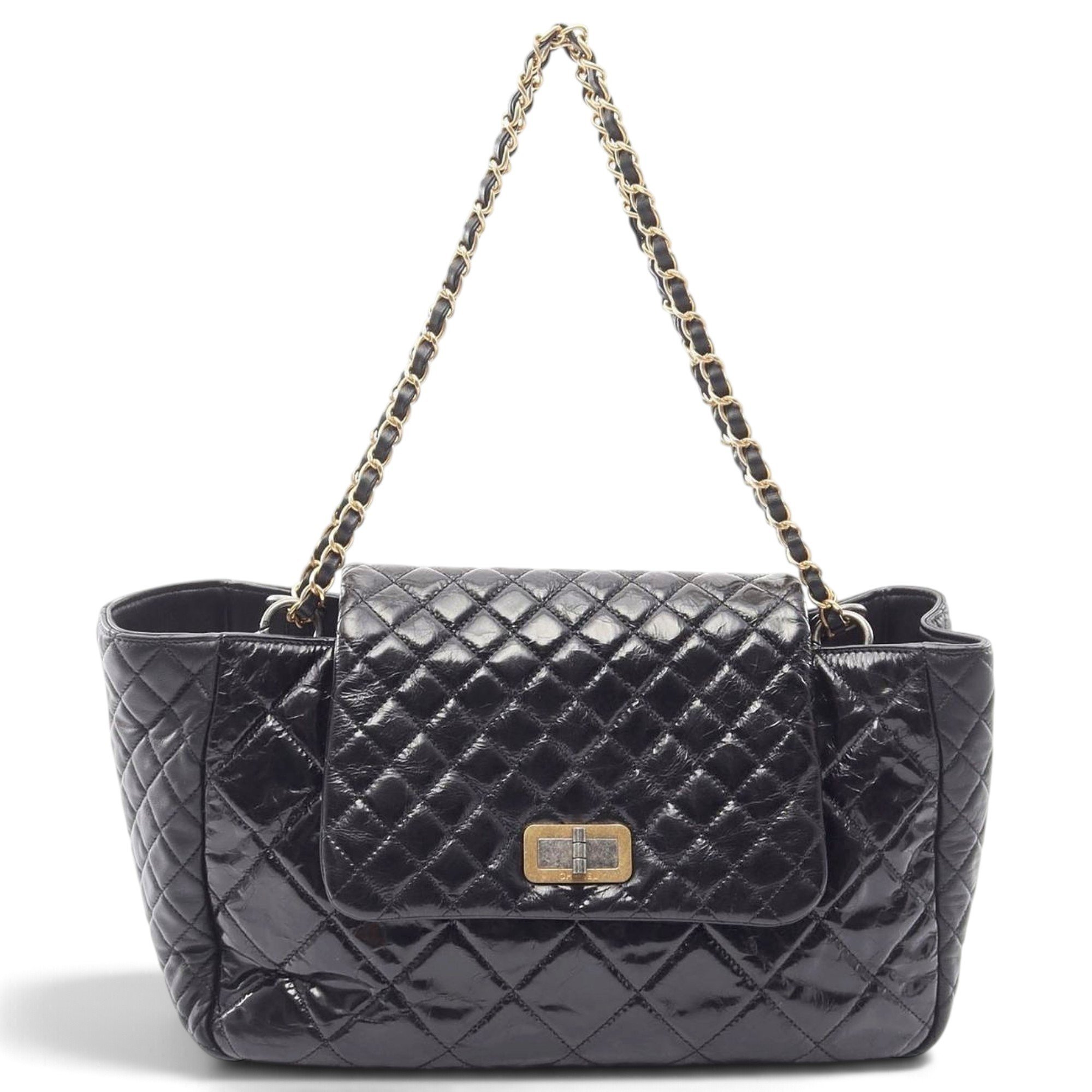 2.55 leather tote