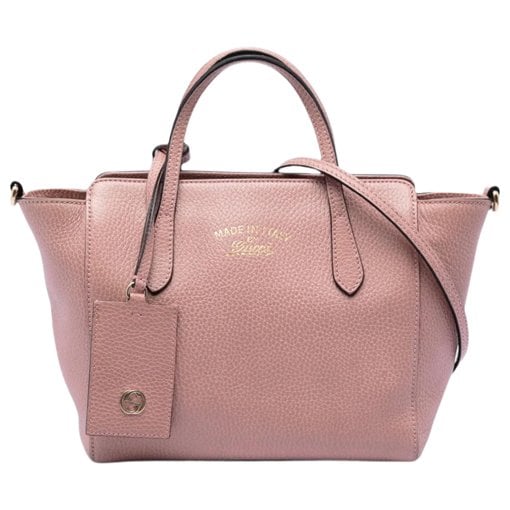 Swing leather satchel