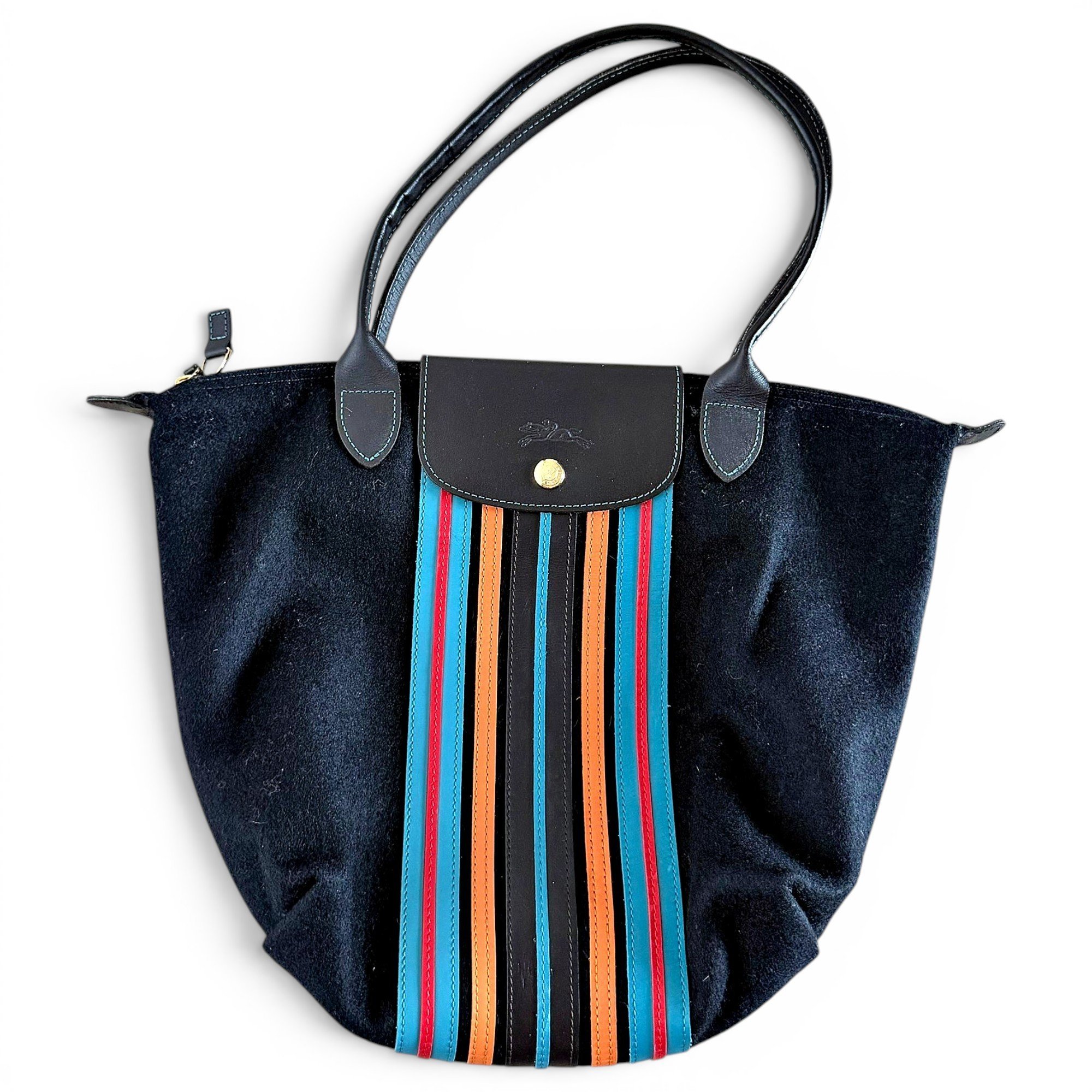 Pliage wool handbag