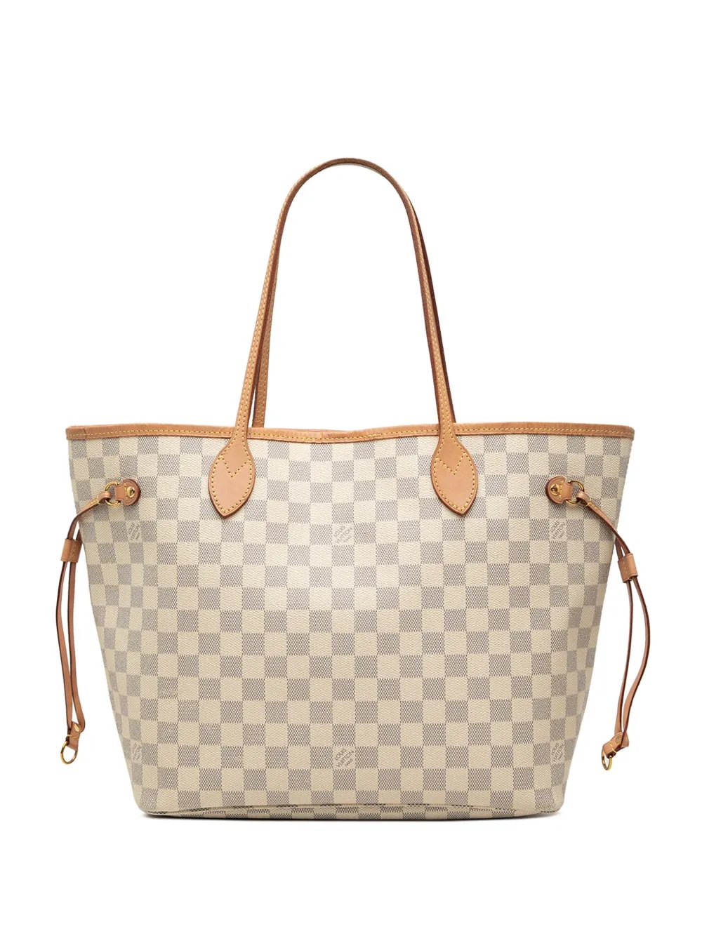 2019 Damier Azur Neverfull MM tote bag