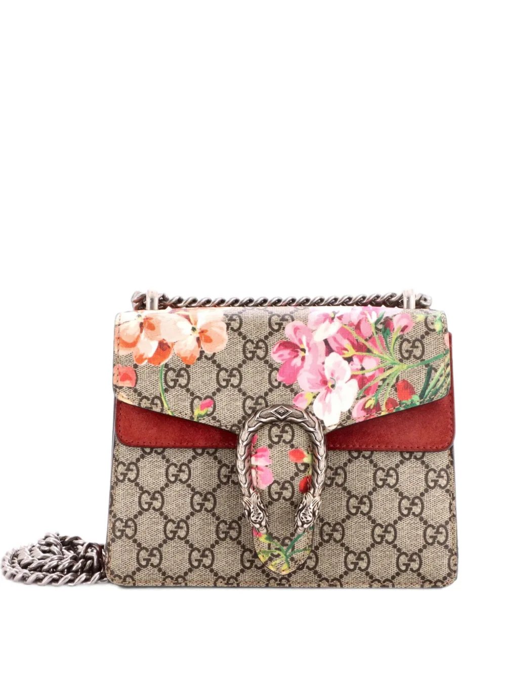 Dionysus Bag Blooms Print GG Coated Canvas Mini shoulder bag