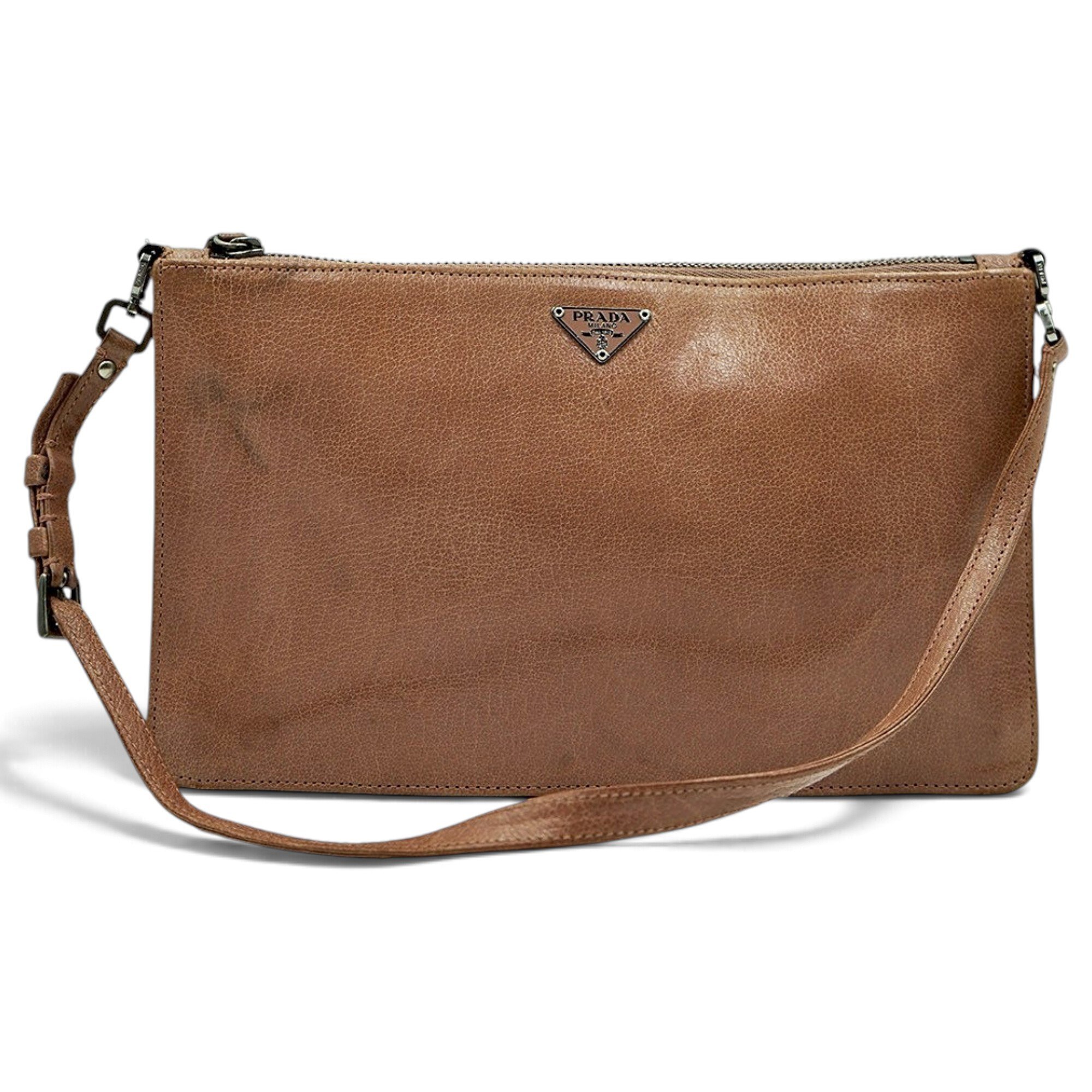 Leather crossbody bag