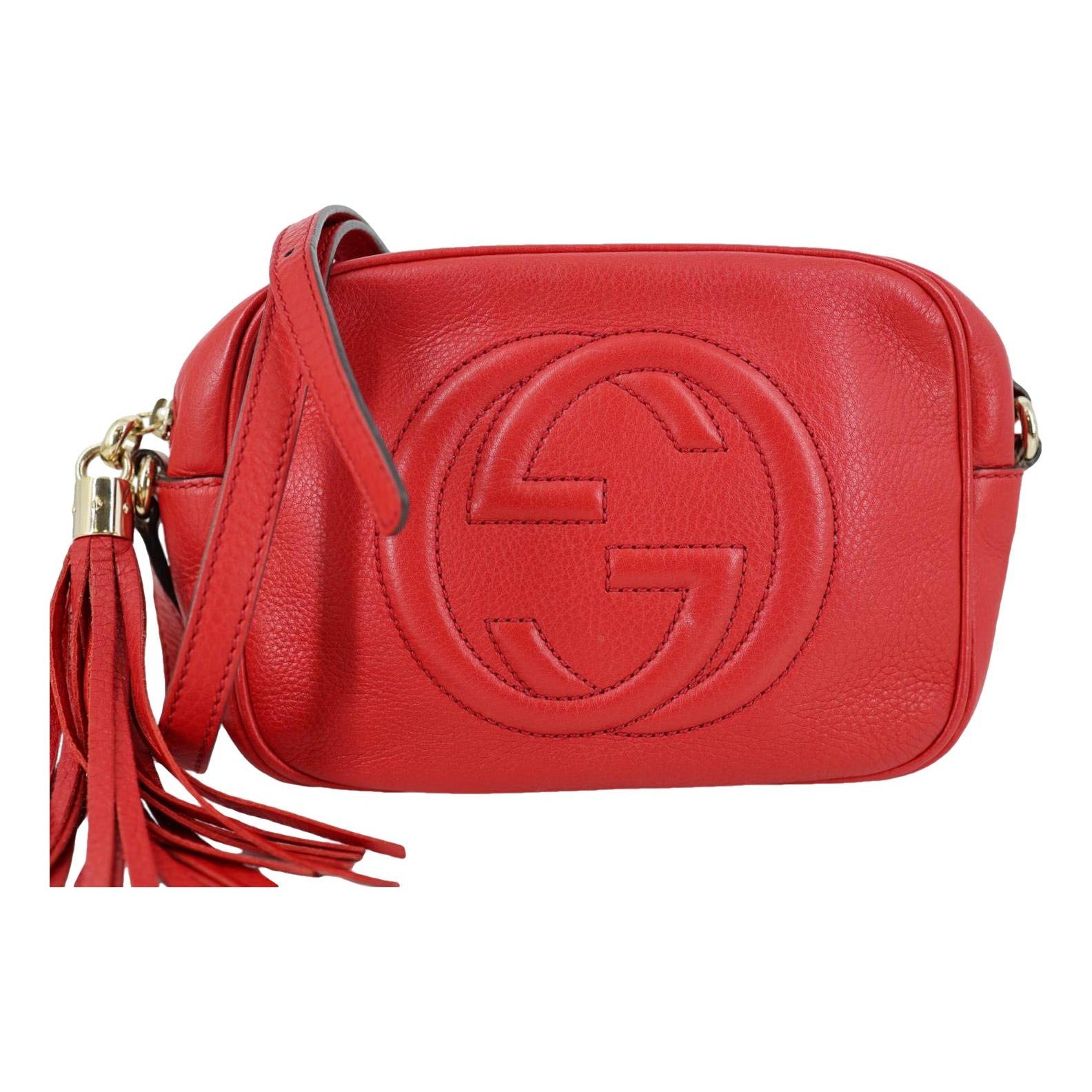 Leather crossbody bag