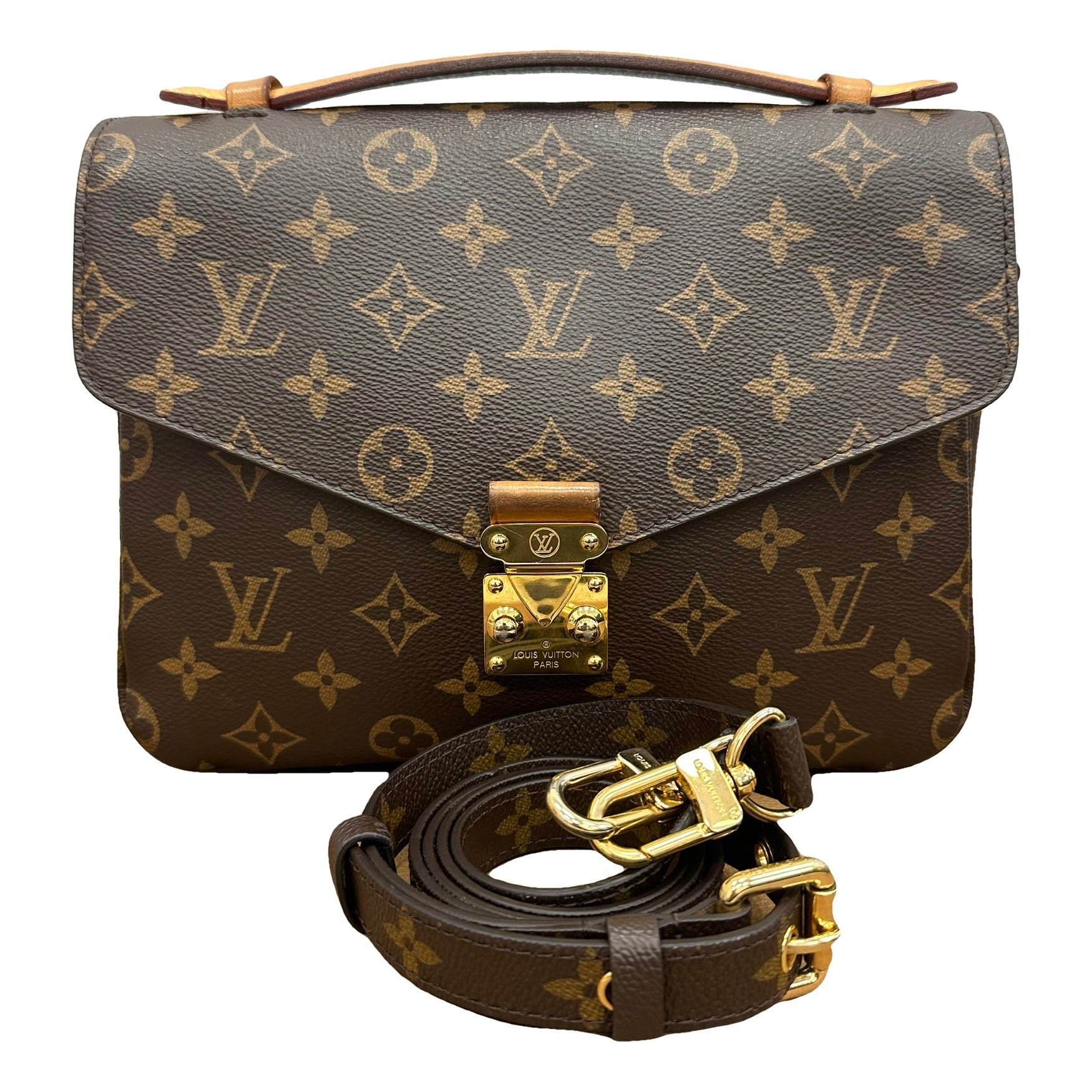 Metis leather handbag