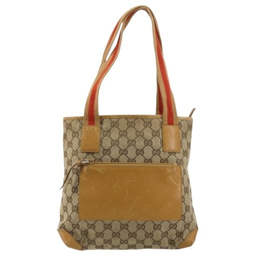 Leather tote
