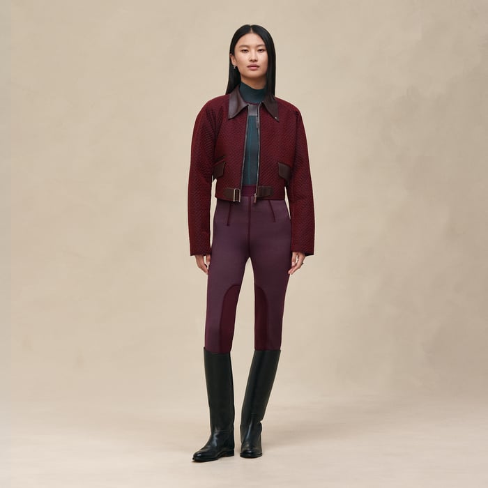 Rouge Bordeaux Jodhpur Pants