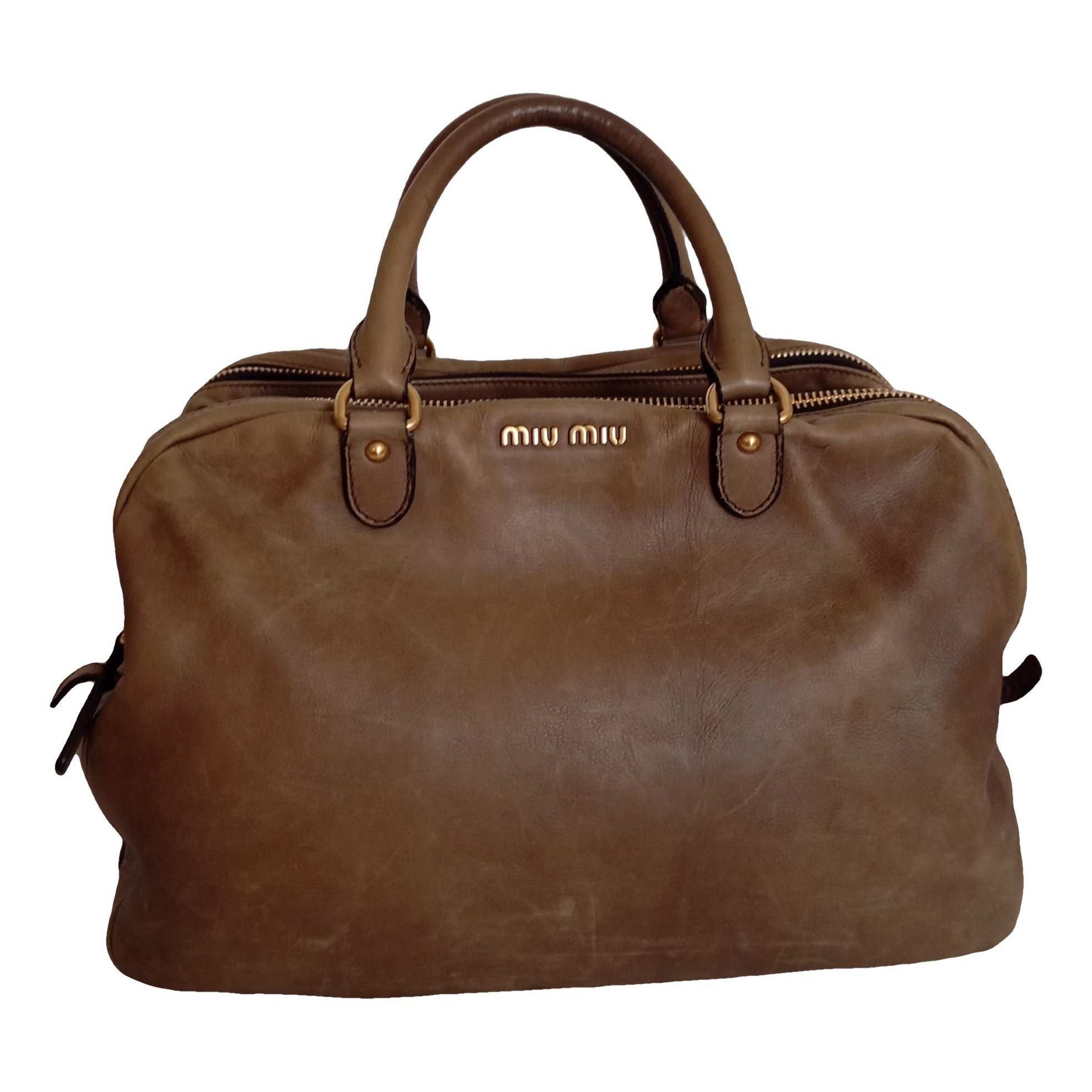 Leather handbag