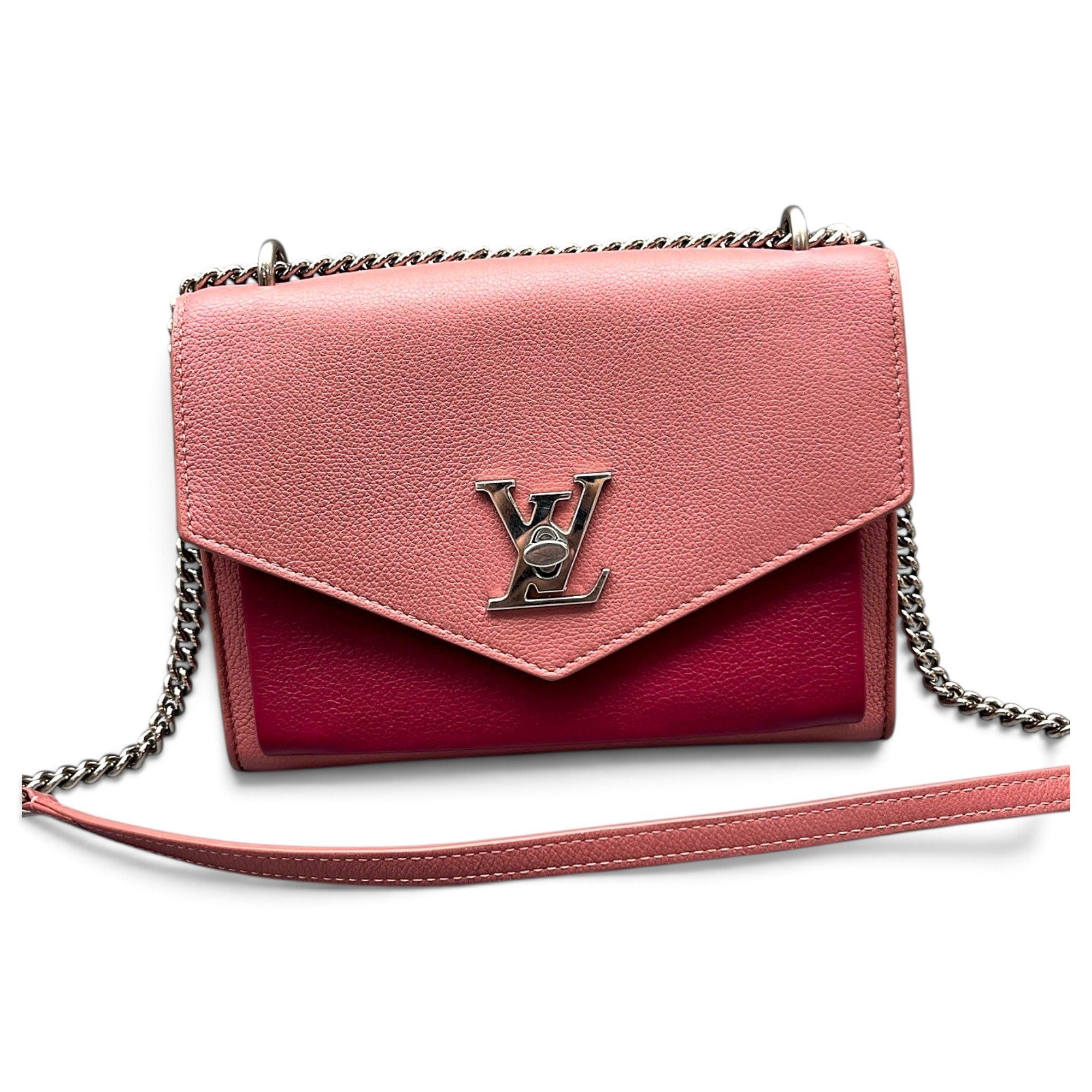Lockme leather handbag