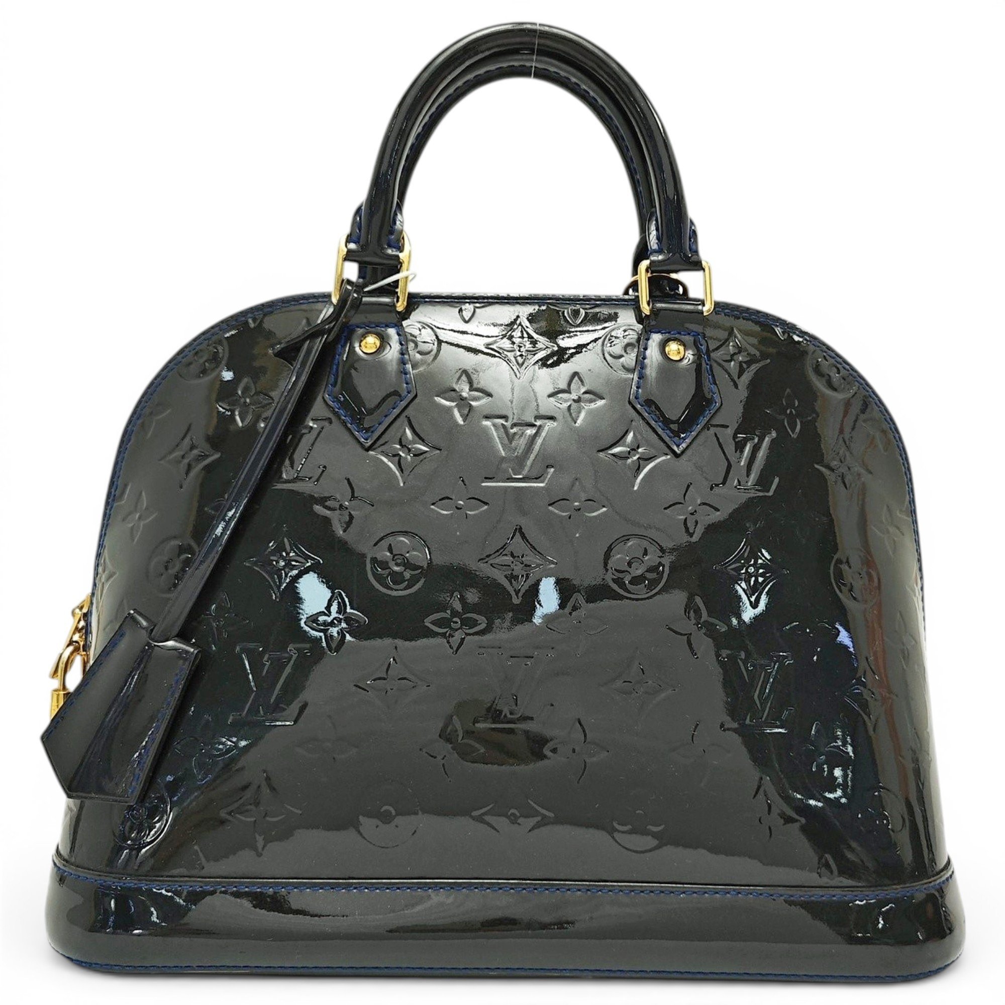 Alma patent leather handbag