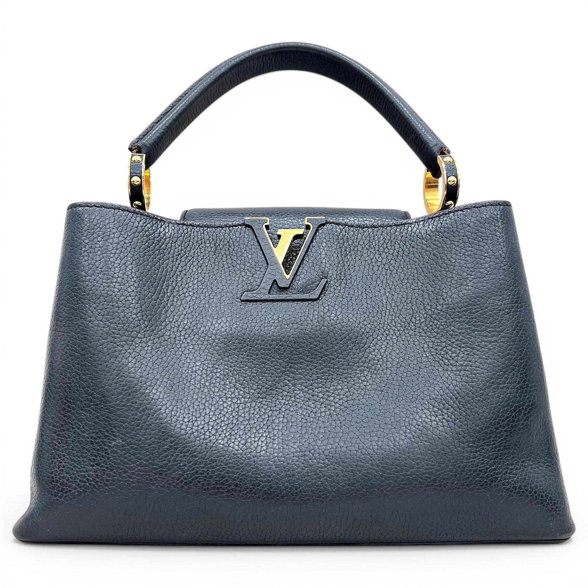 Capucines leather handbag