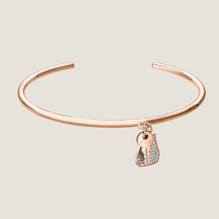 Sans Coloris Kelly Clochette Bracelet, Very Small Model