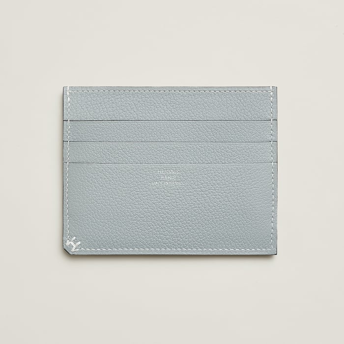 Bleu Glacier H Sellier Card Holder