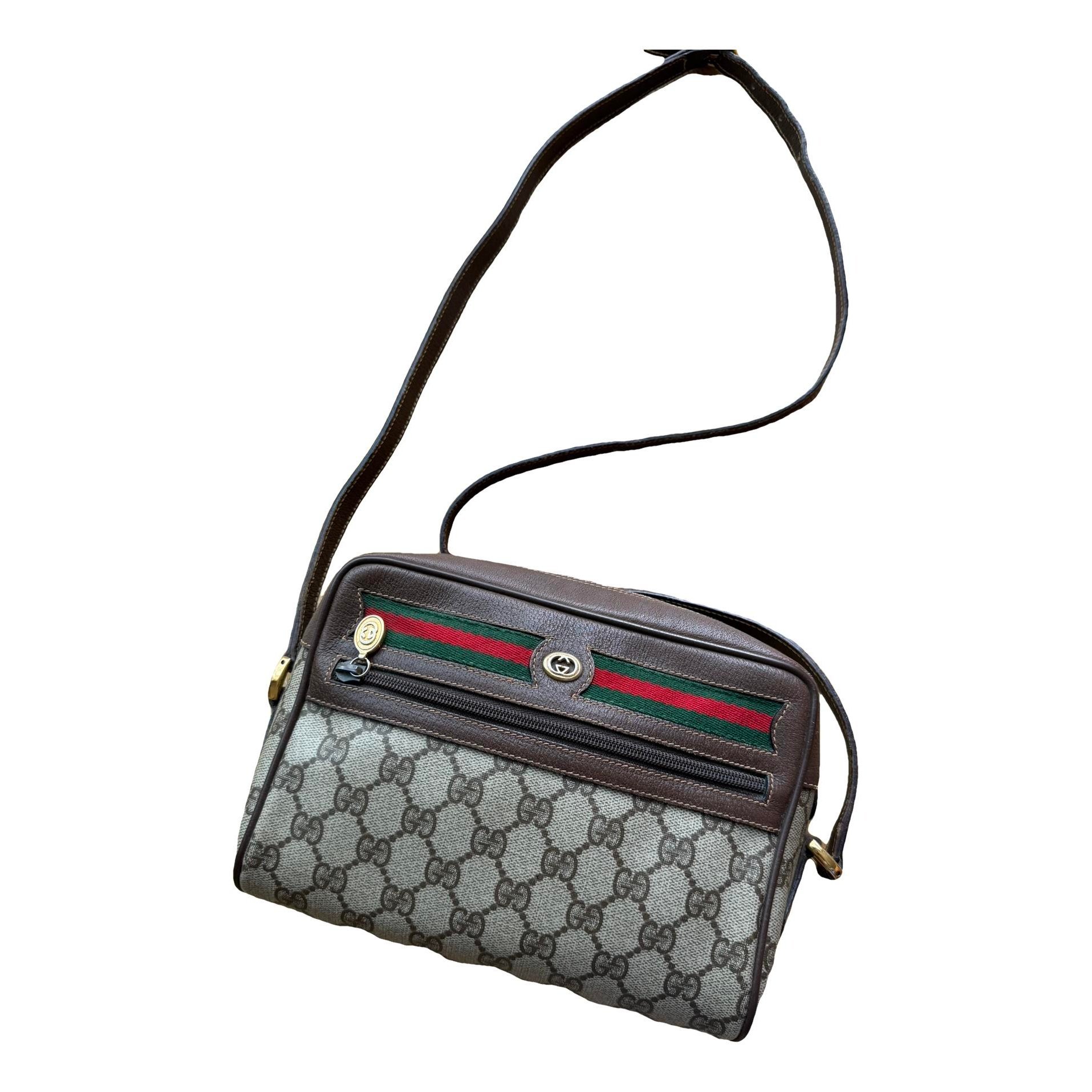 Ophidia GG vinyl crossbody bag