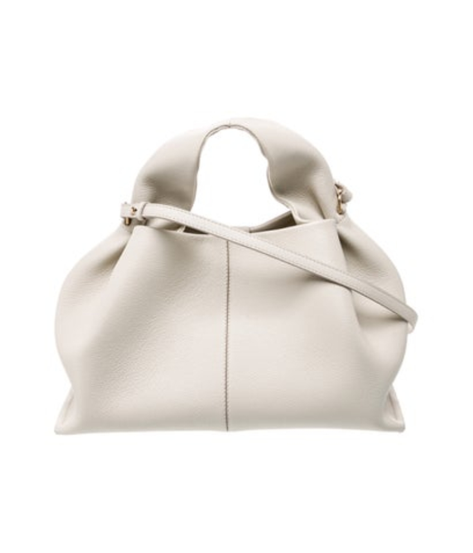 Polene Leather Top Handle Bag