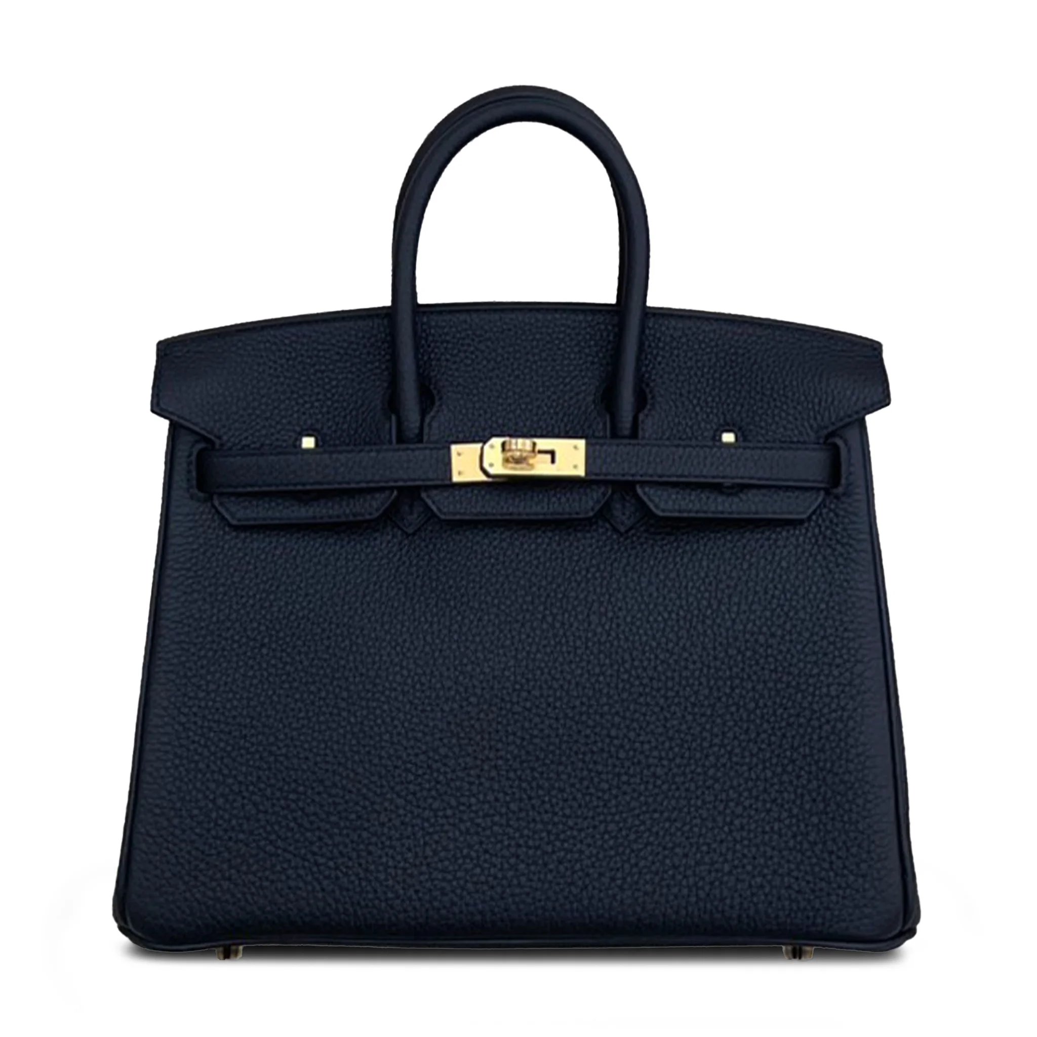 Hermes Unused ( Rank NS ) HERMÈS Birkin 25 Verso Noir (89) Toundra (6T) Togo Gold hardware W (2024)