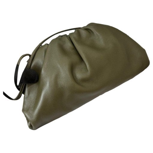 Pouch leather handbag