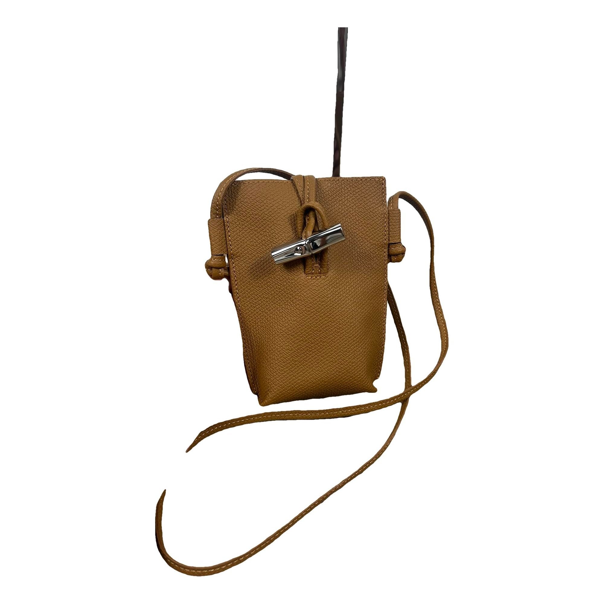 Roseau leather crossbody bag