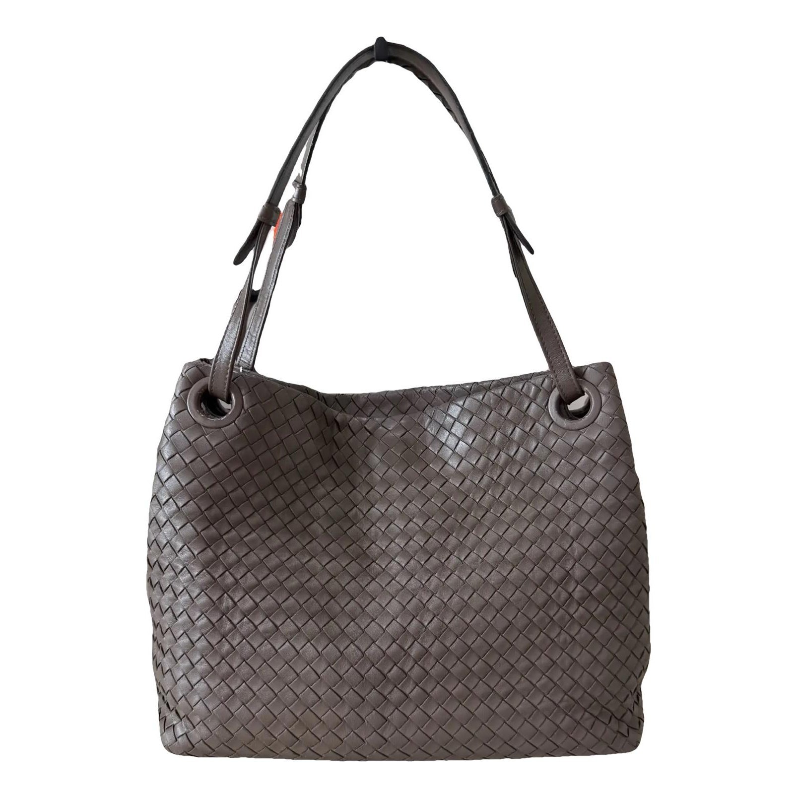 Parachute leather handbag