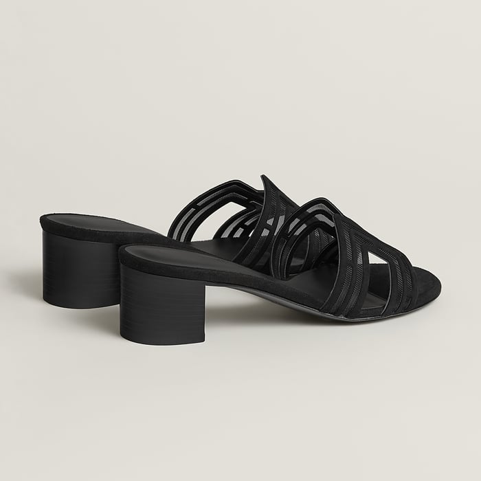 Noir Oasis Sandal