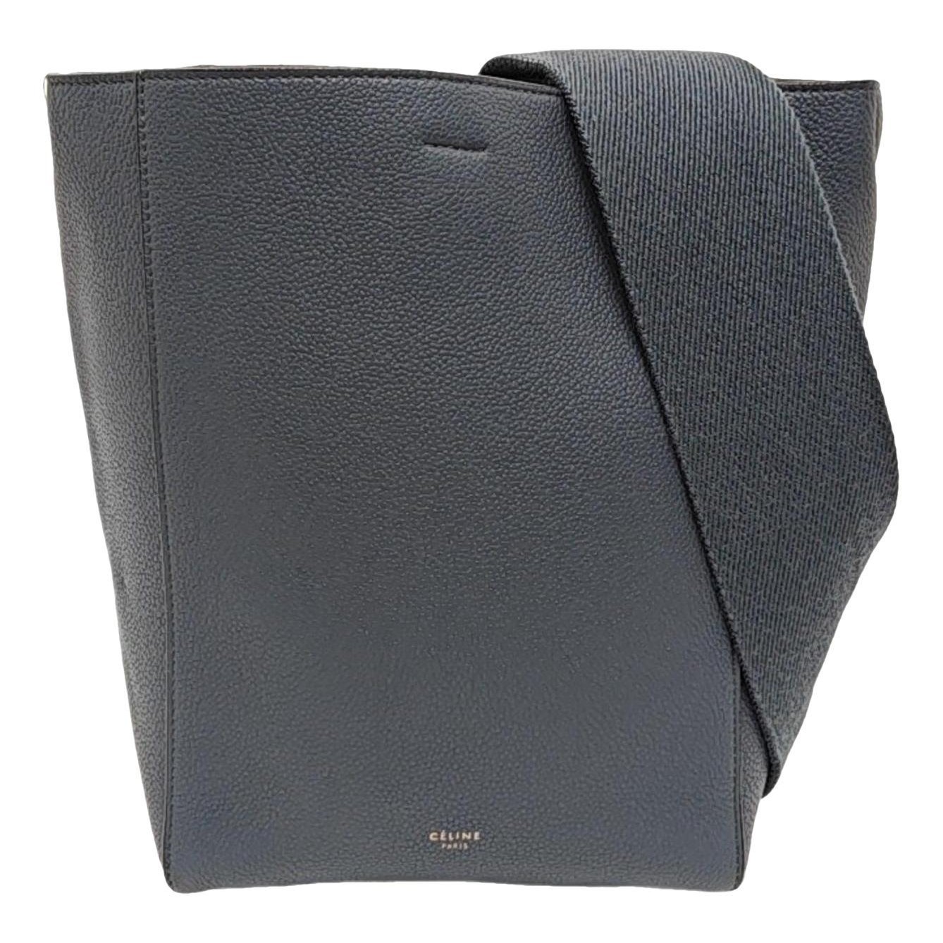 Seau Sangle leather handbag