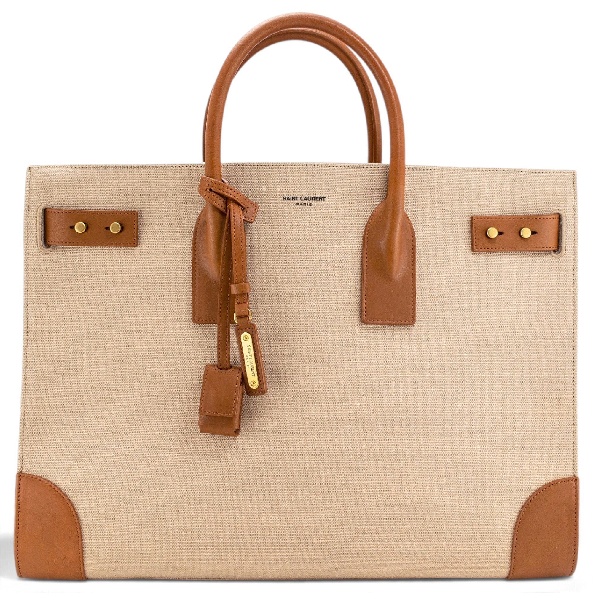 Leather tote
