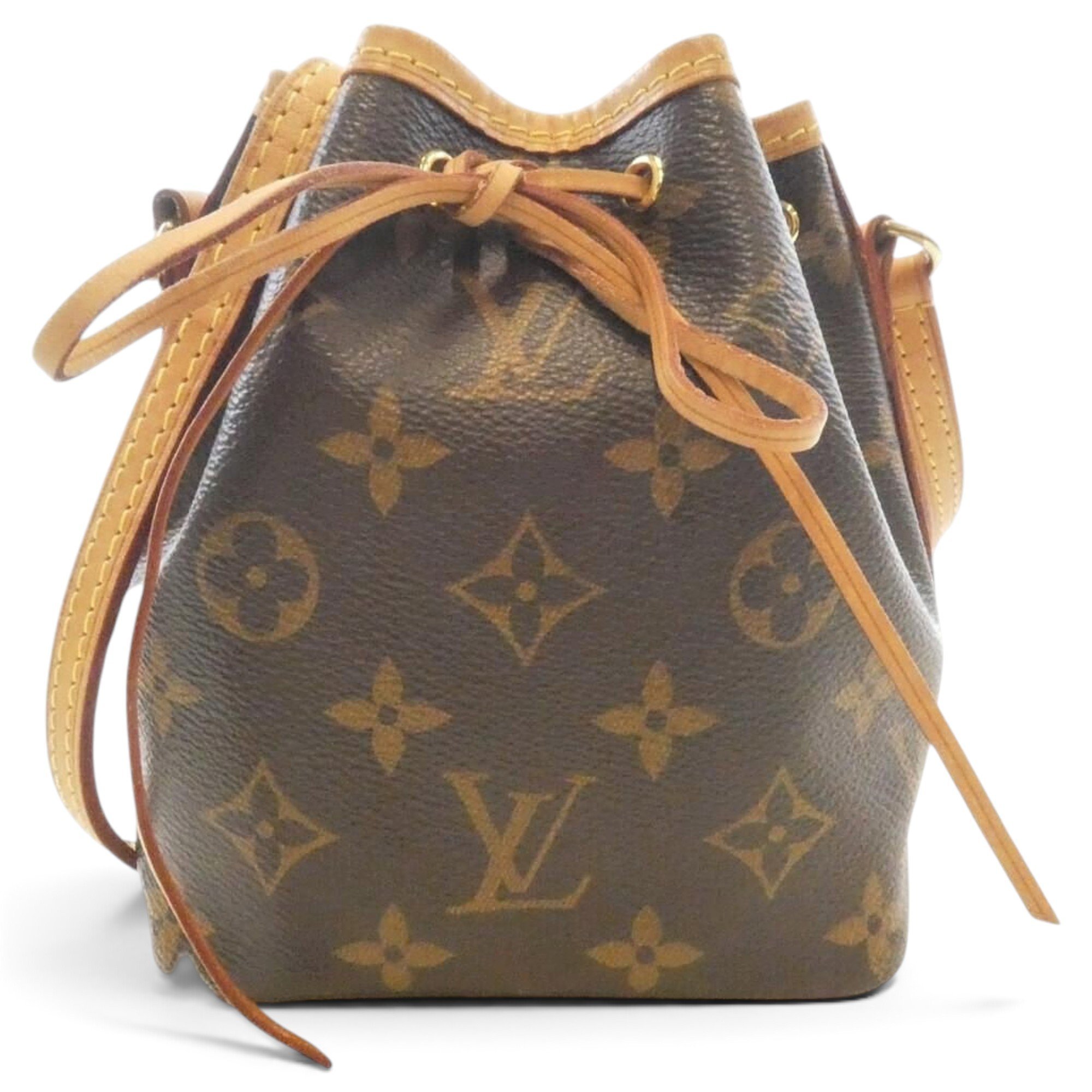 Louis Vuitton Nano Noé cloth bag