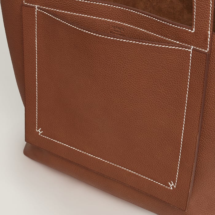 Fauve Hermès Cabasellier 31 Bag
