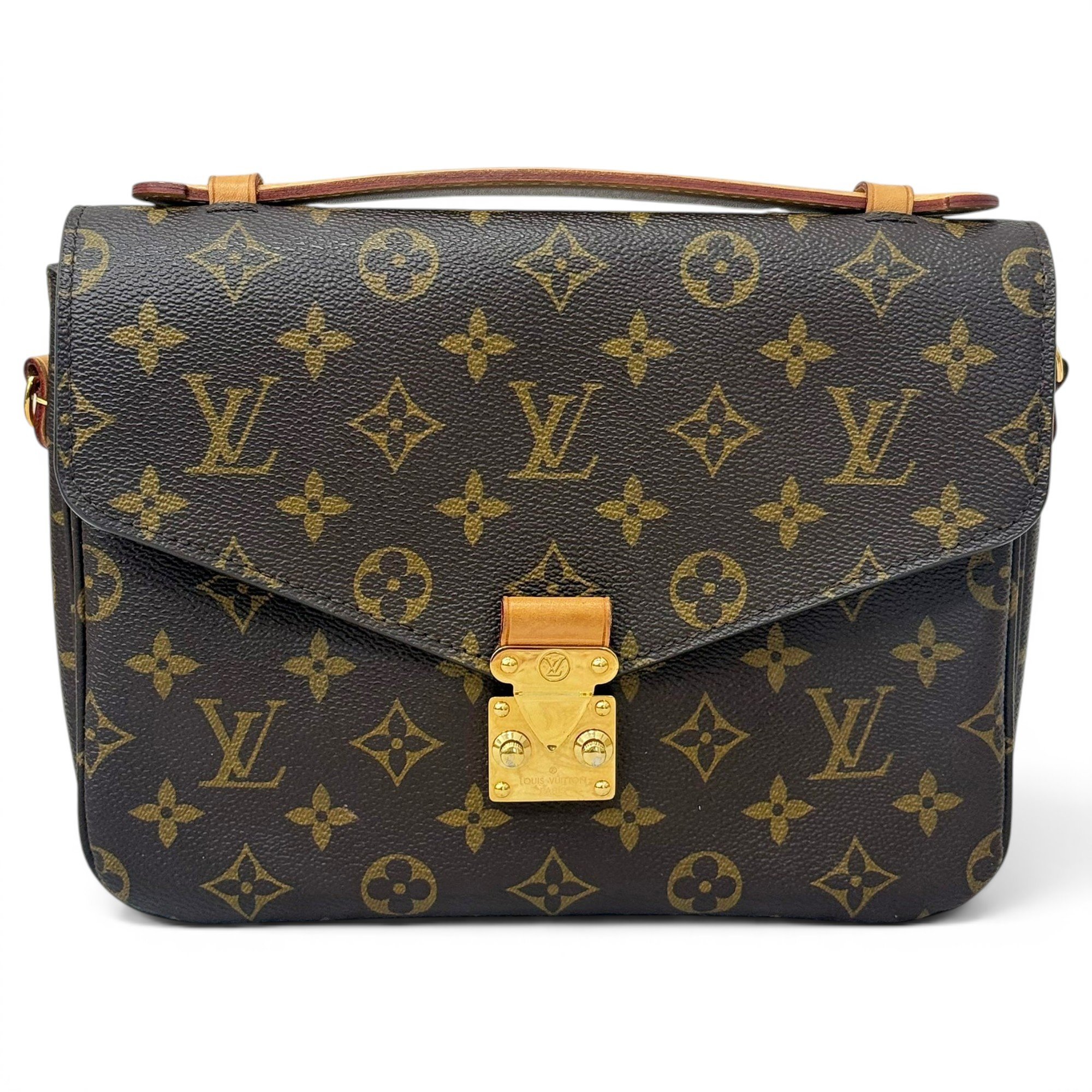 Metis leather handbag