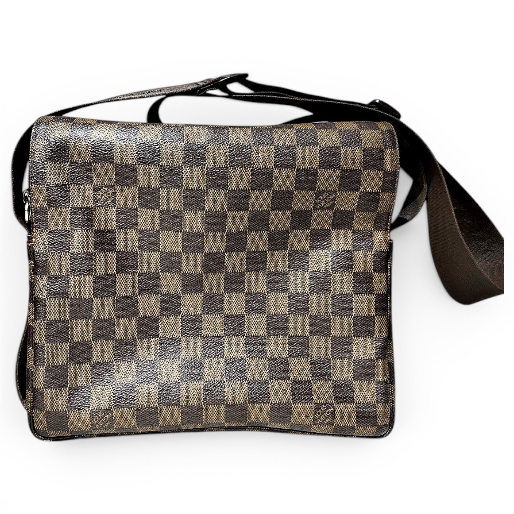 Naviglio leather crossbody bag