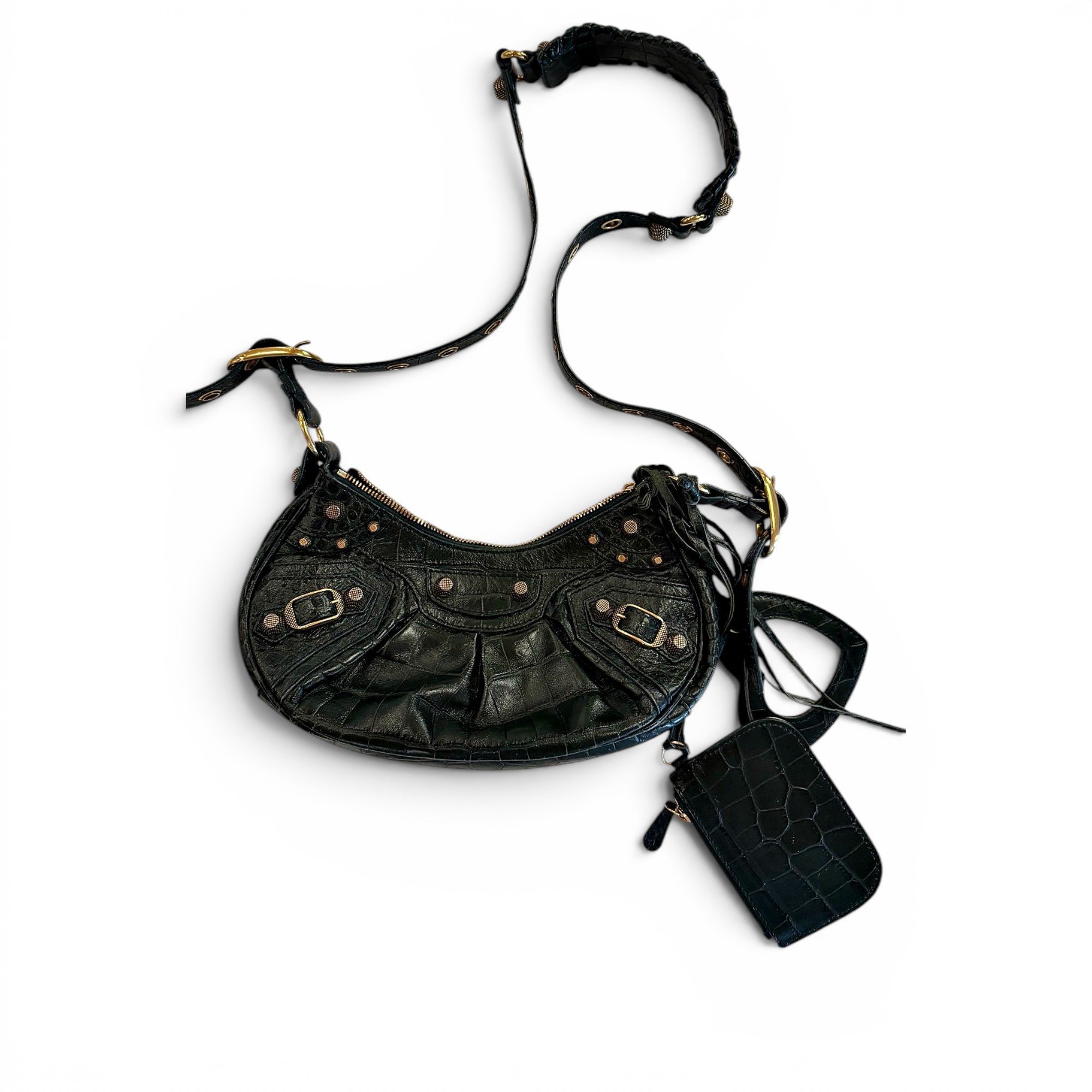 Le Cagole leather handbag