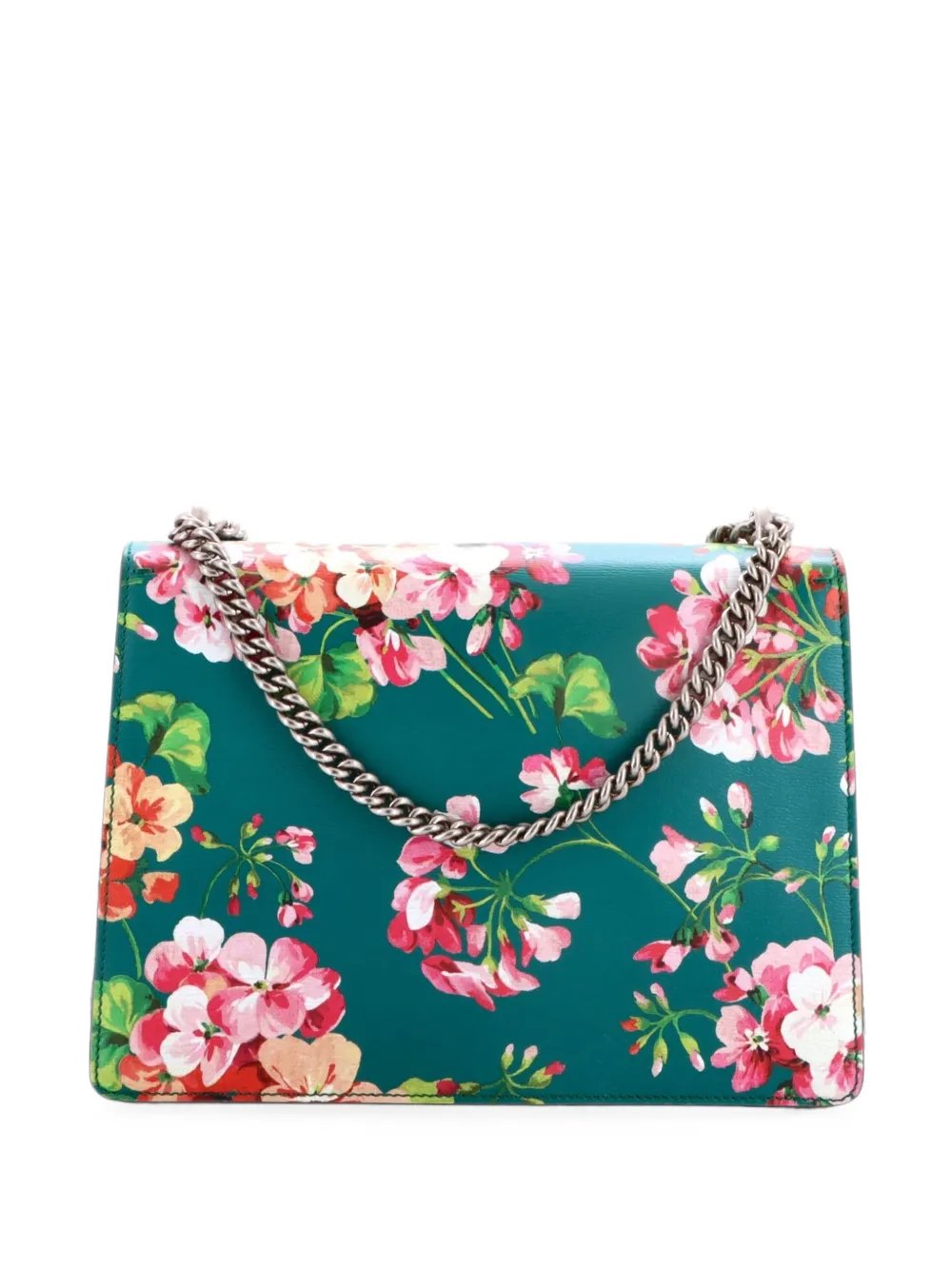 Dionysus Bag Blooms Print Leather Medium shoulder bag
