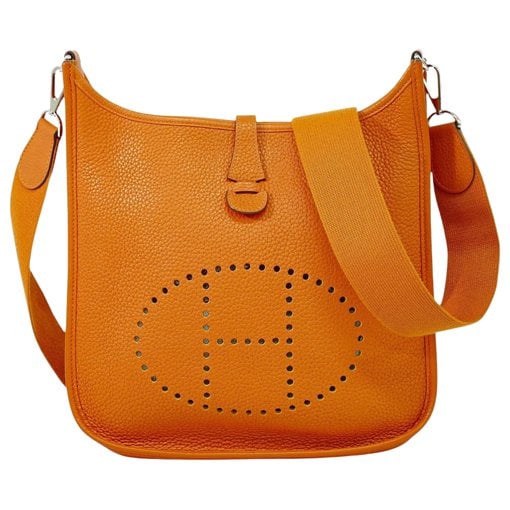 Evelyne leather handbag