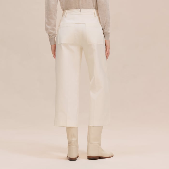 Blanc Naturel Cropped Pants