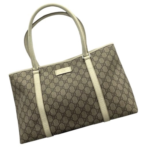 Leather tote