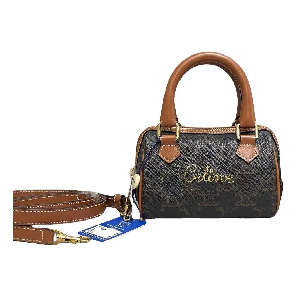 Leather handbag
