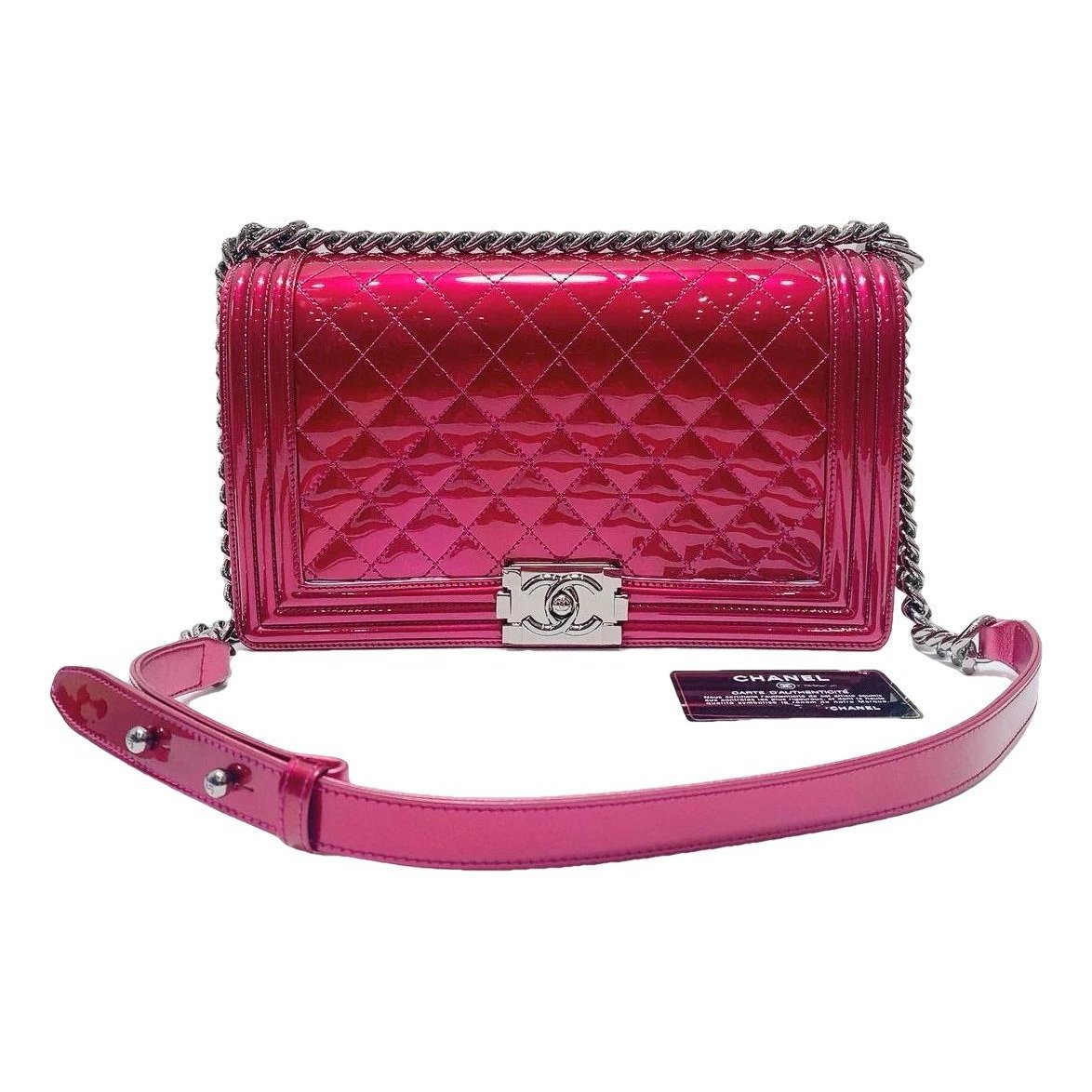 Boy patent leather mini bag