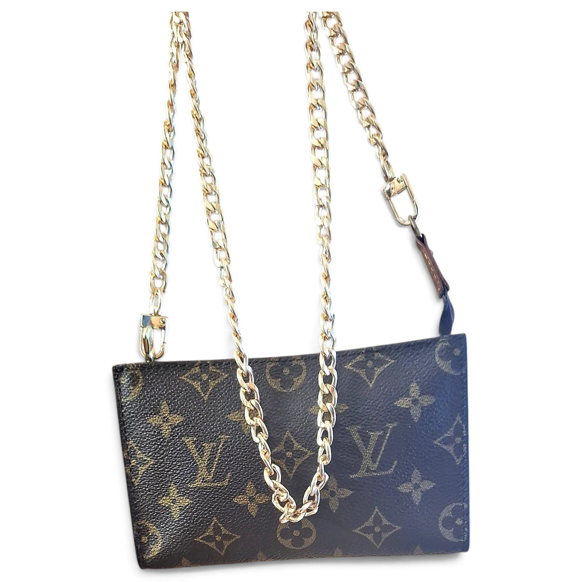 Pochette Accessoire leather handbag