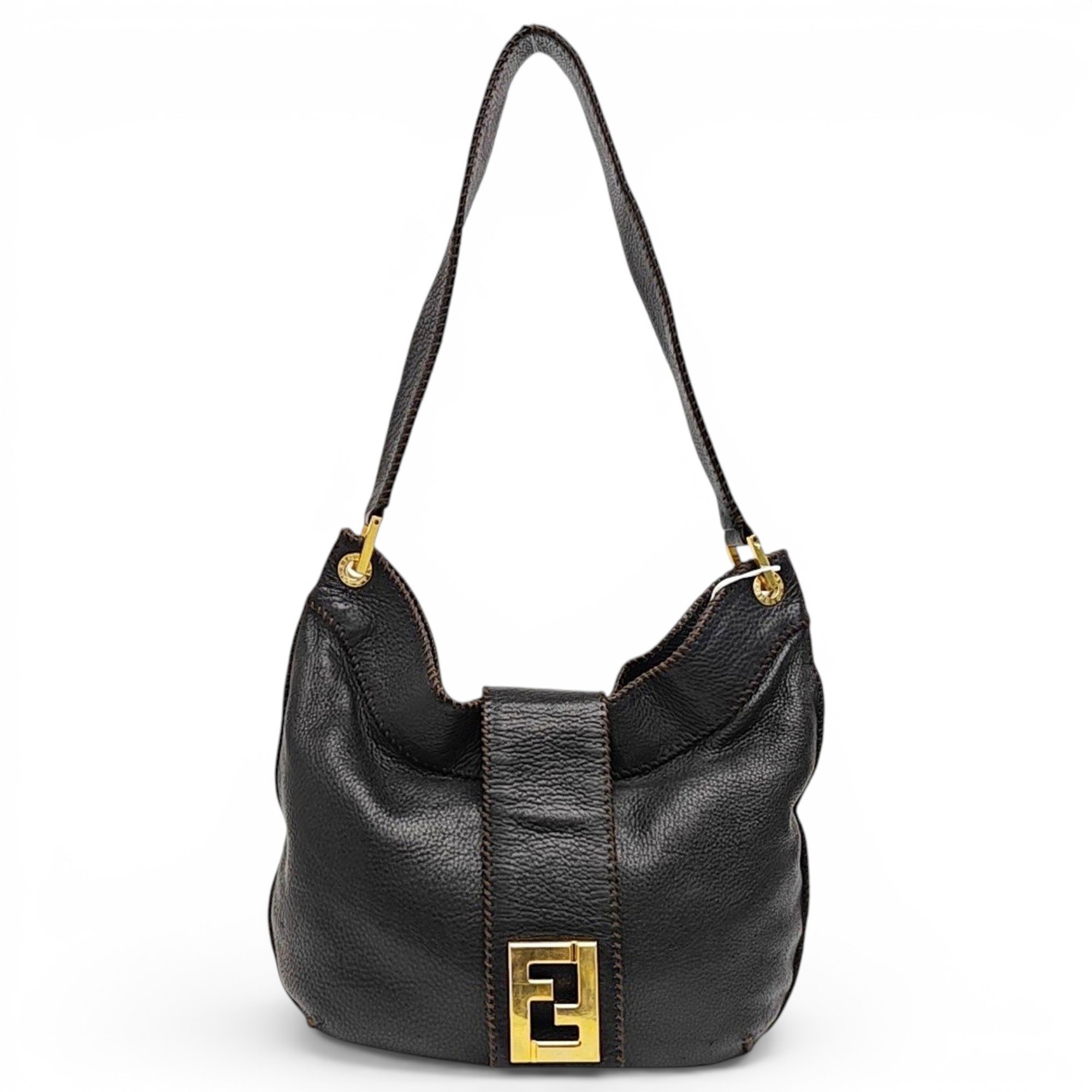 Leather handbag