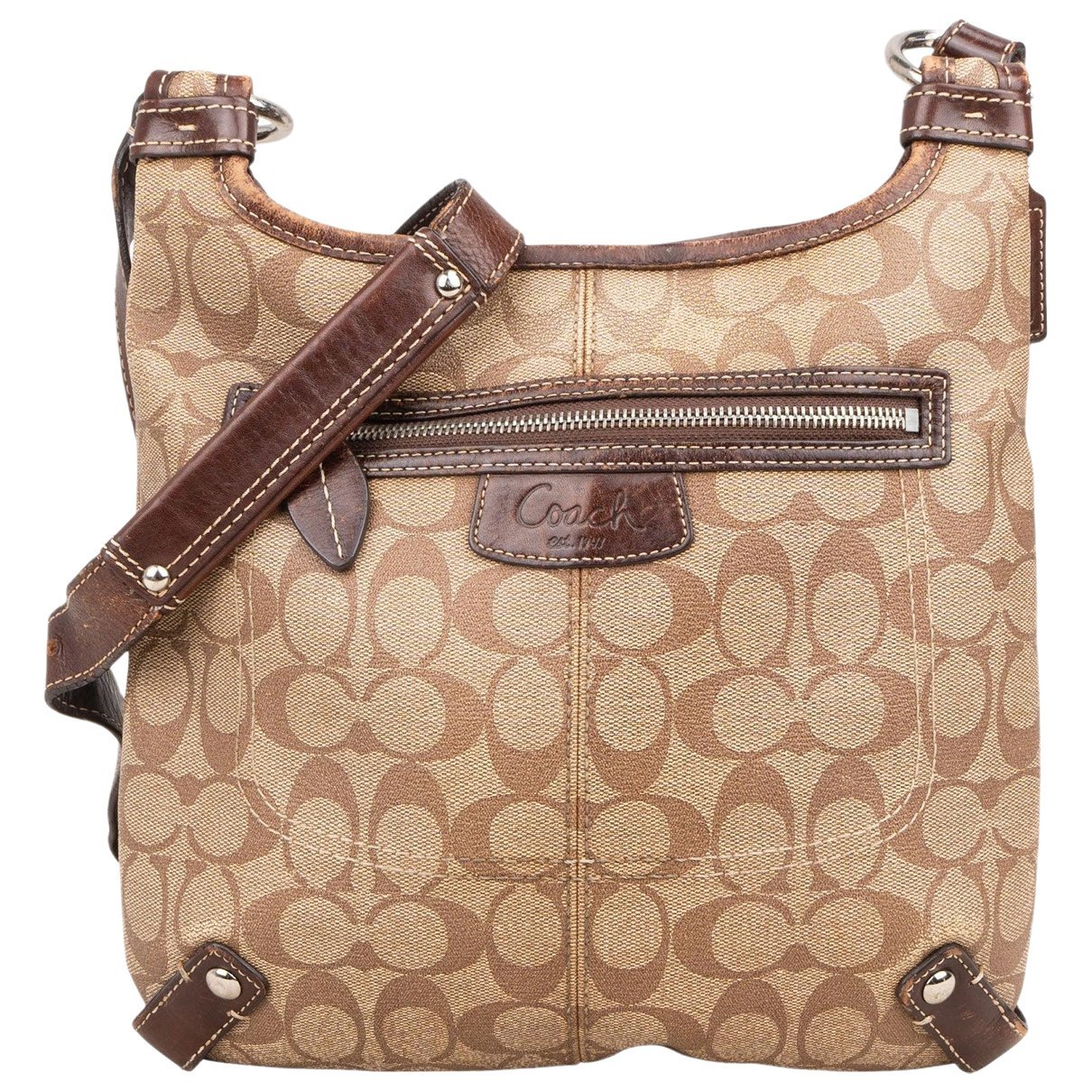 Leather crossbody bag