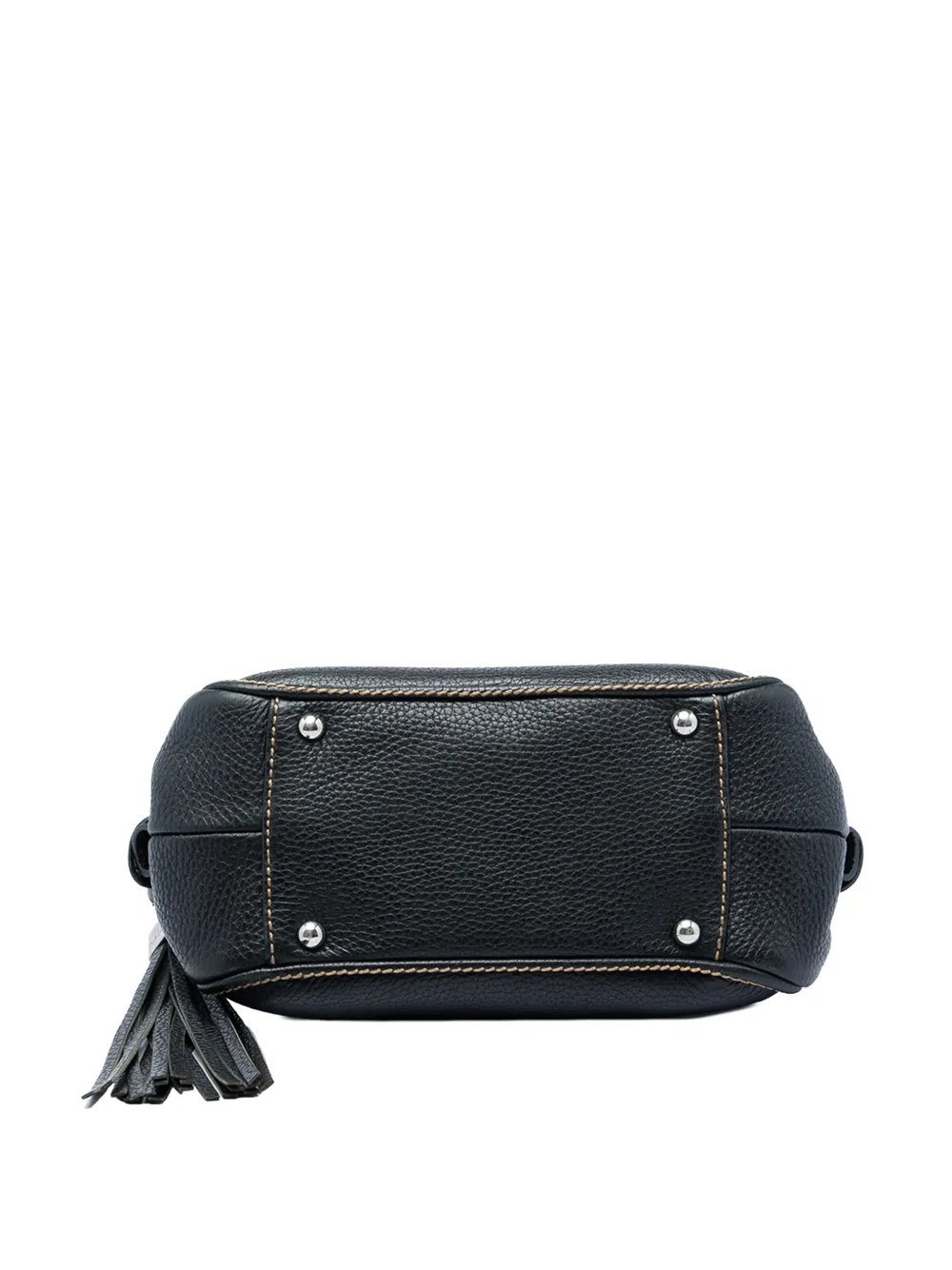 2003-2004 Grained Calfskin Tassel LAX Bowler Bag handbag